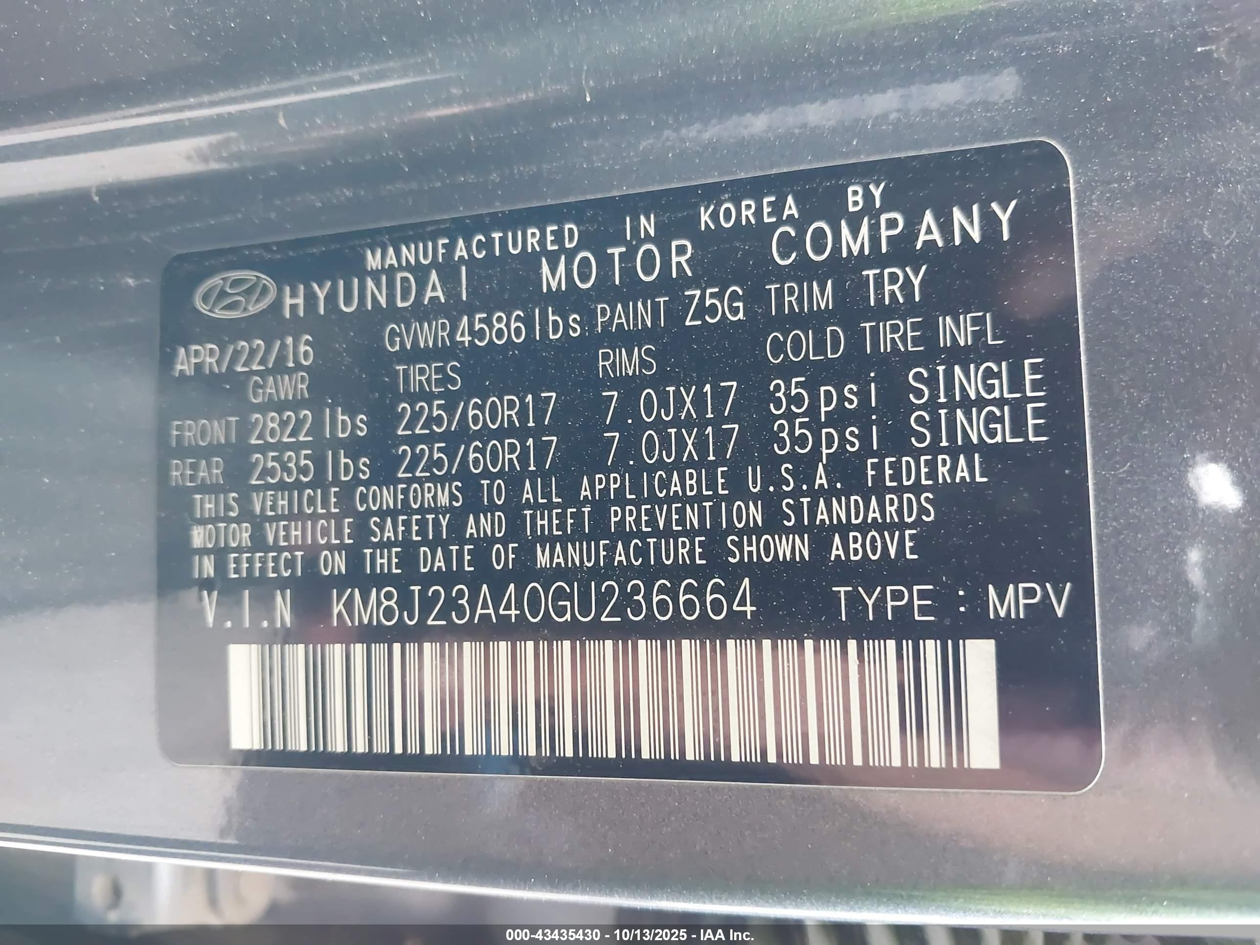 HYUNDAI TUCSON image 9