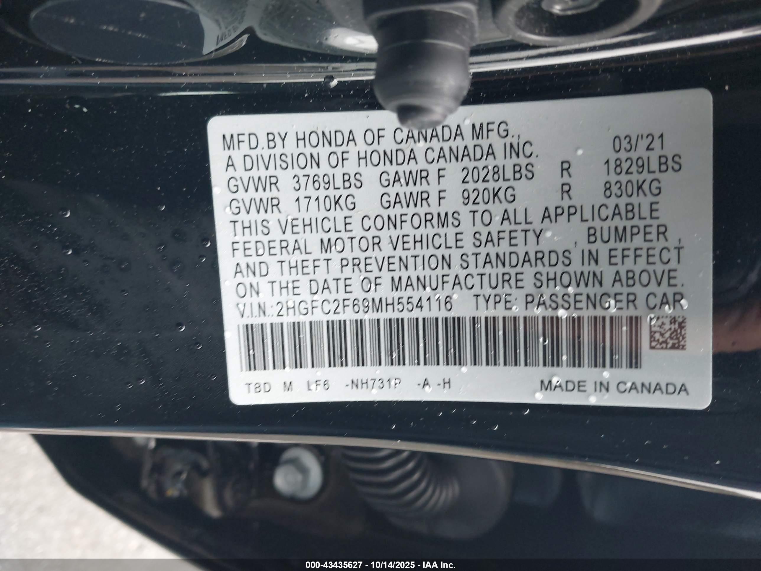 HONDA CIVIC image 9