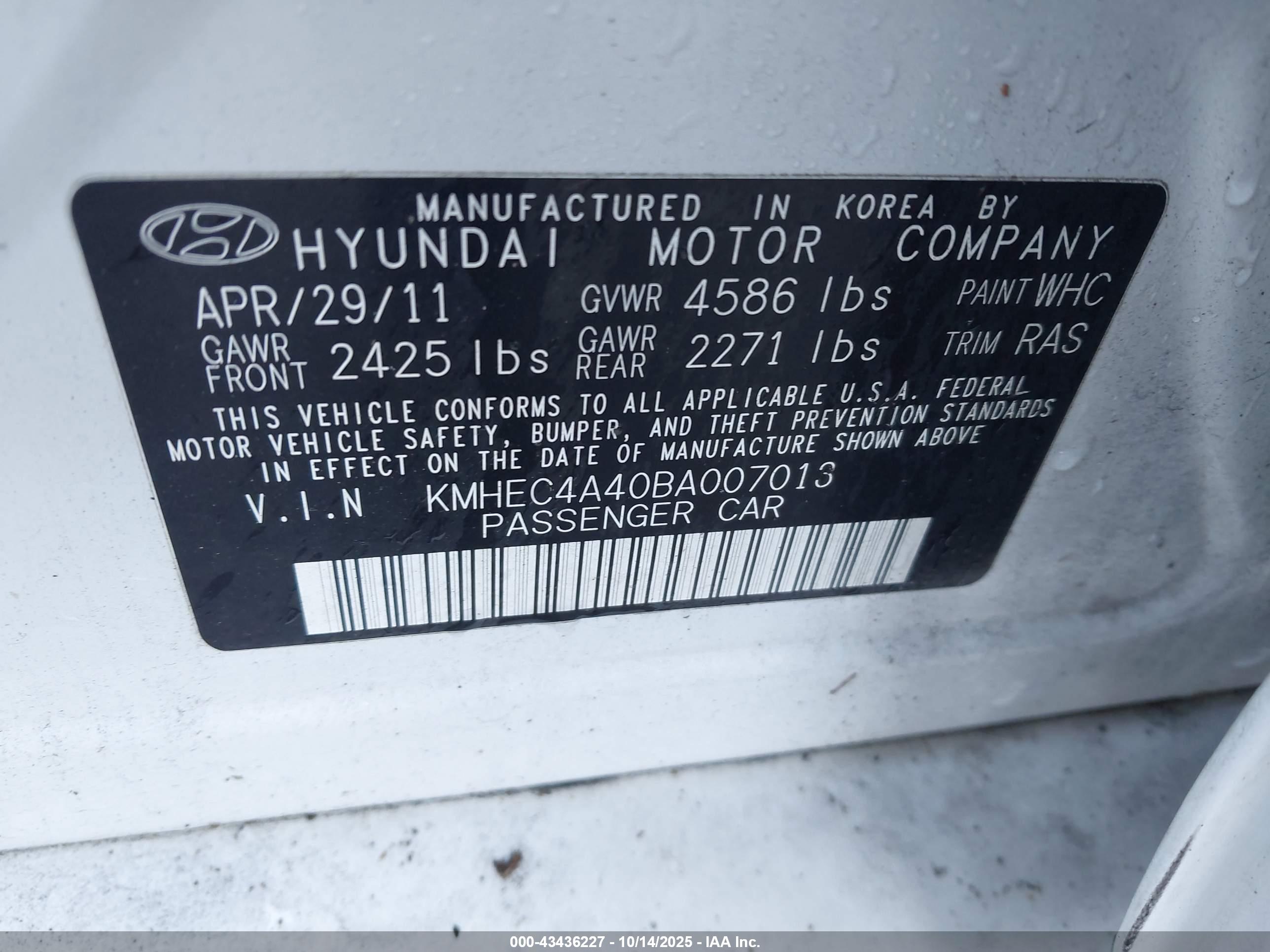 HYUNDAI SONATA image 9