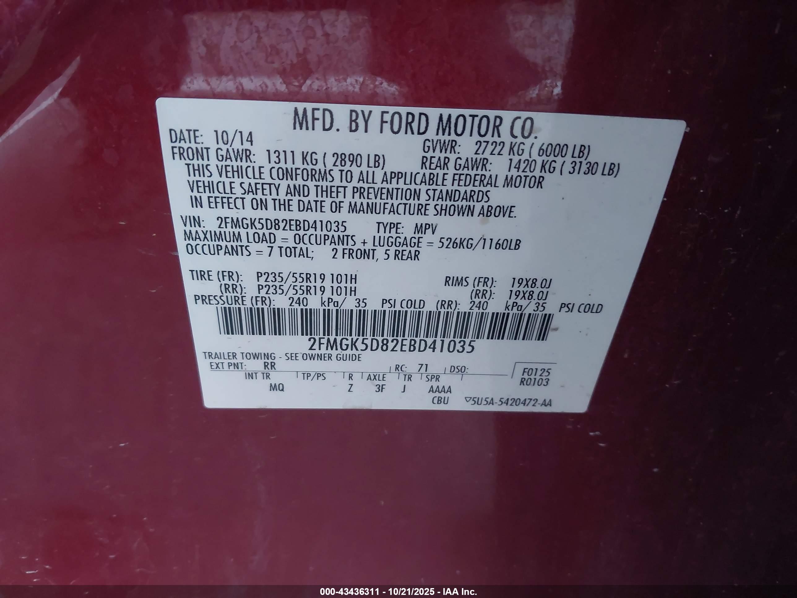 FORD FLEX image 9