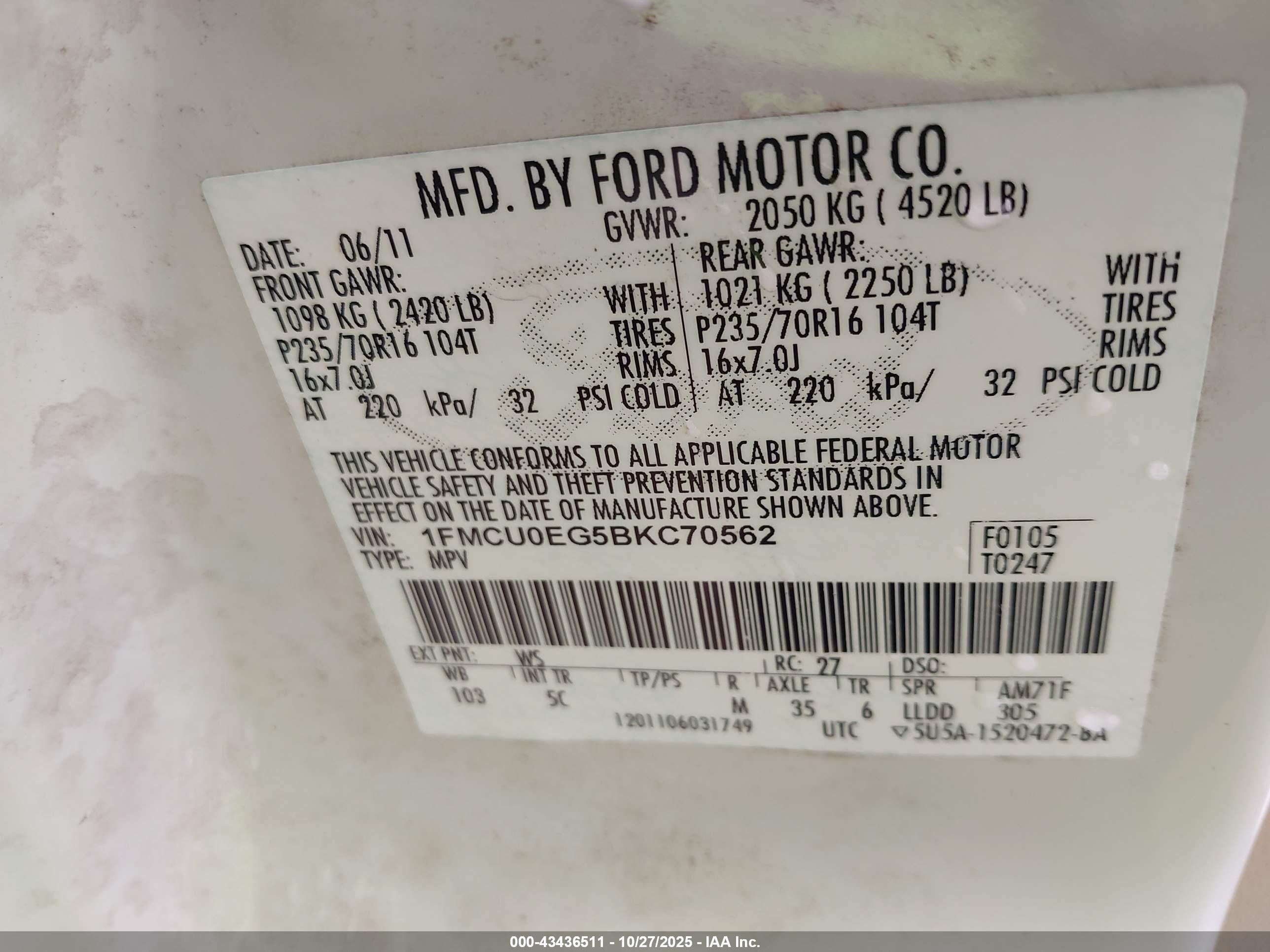 FORD ESCAPE image 9