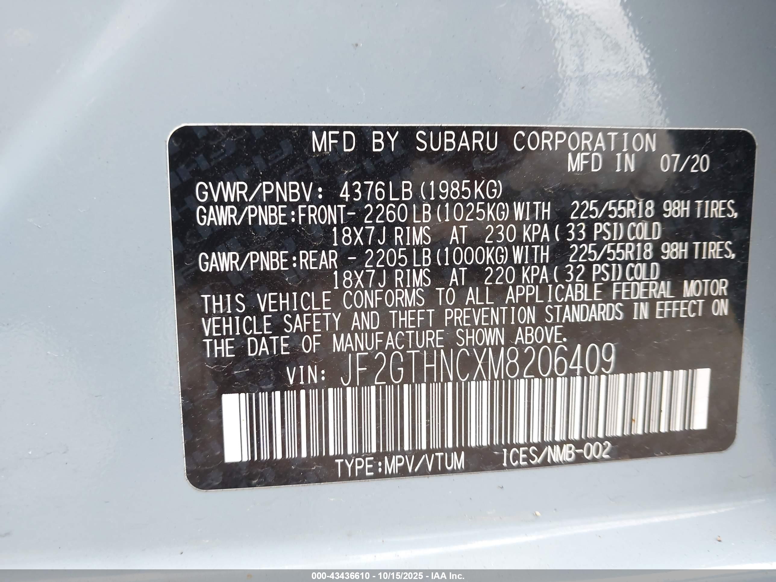 SUBARU CROSSTREK image 9