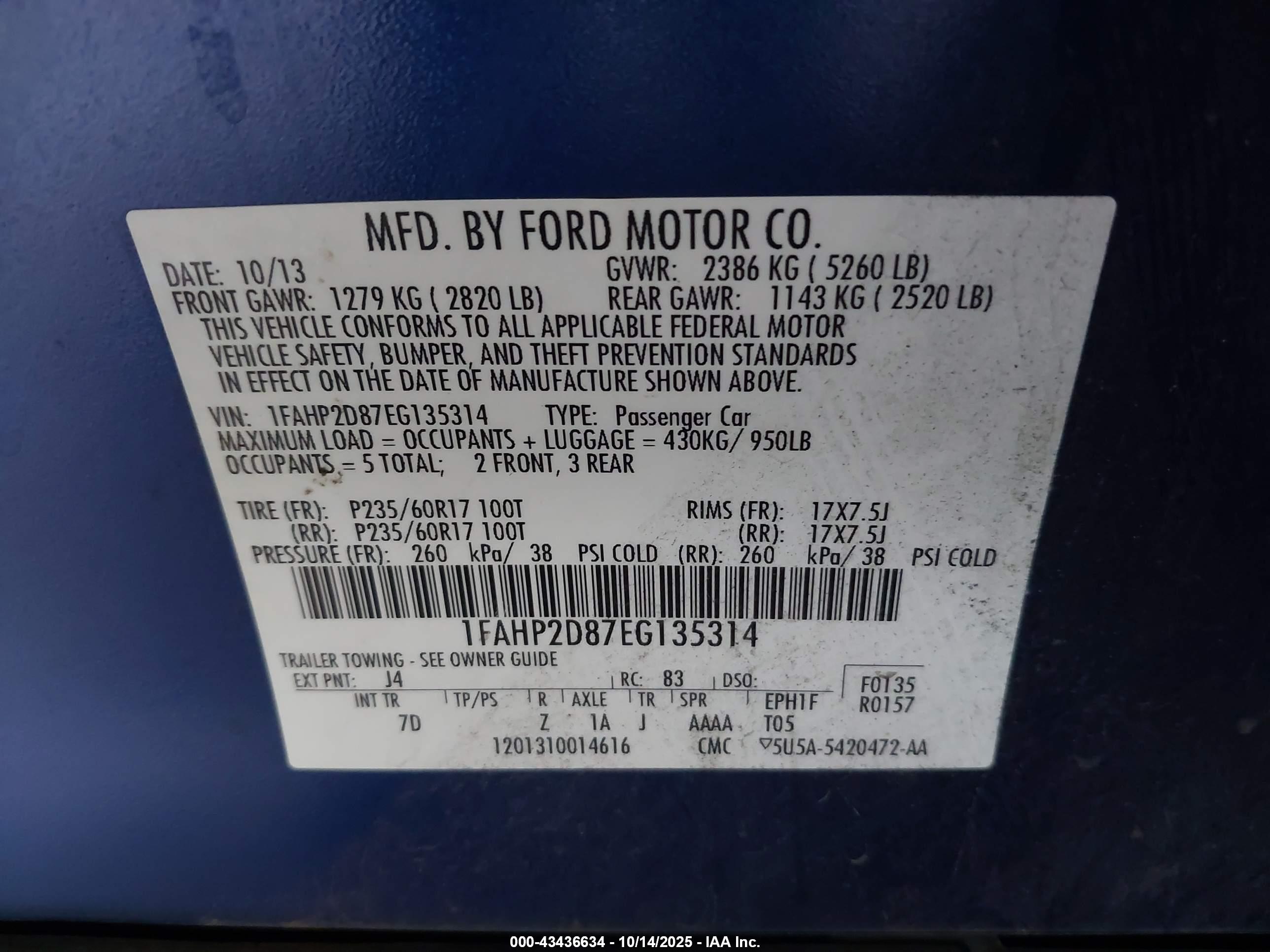FORD TAURUS image 9