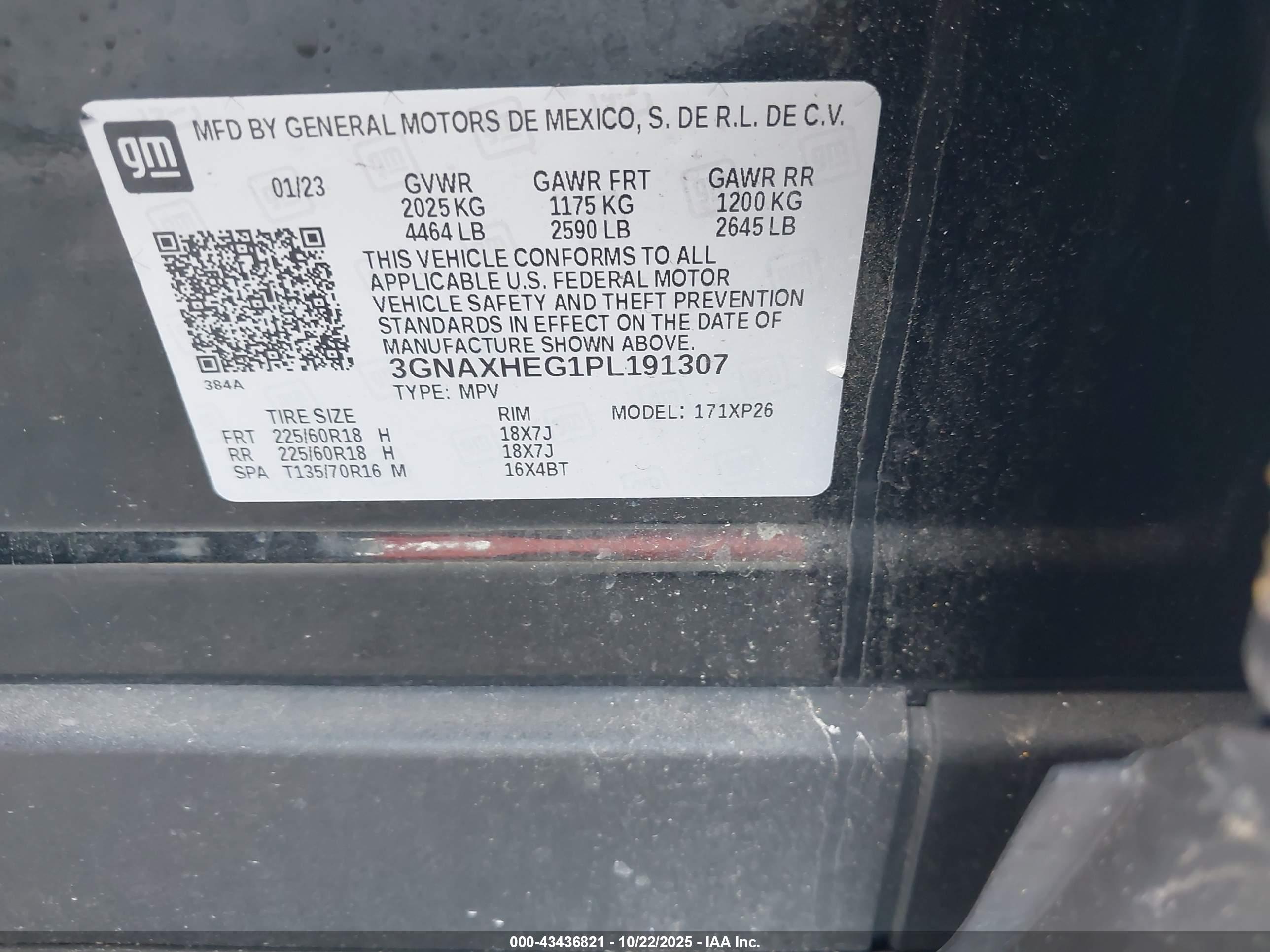 CHEVROLET EQUINOX image 9