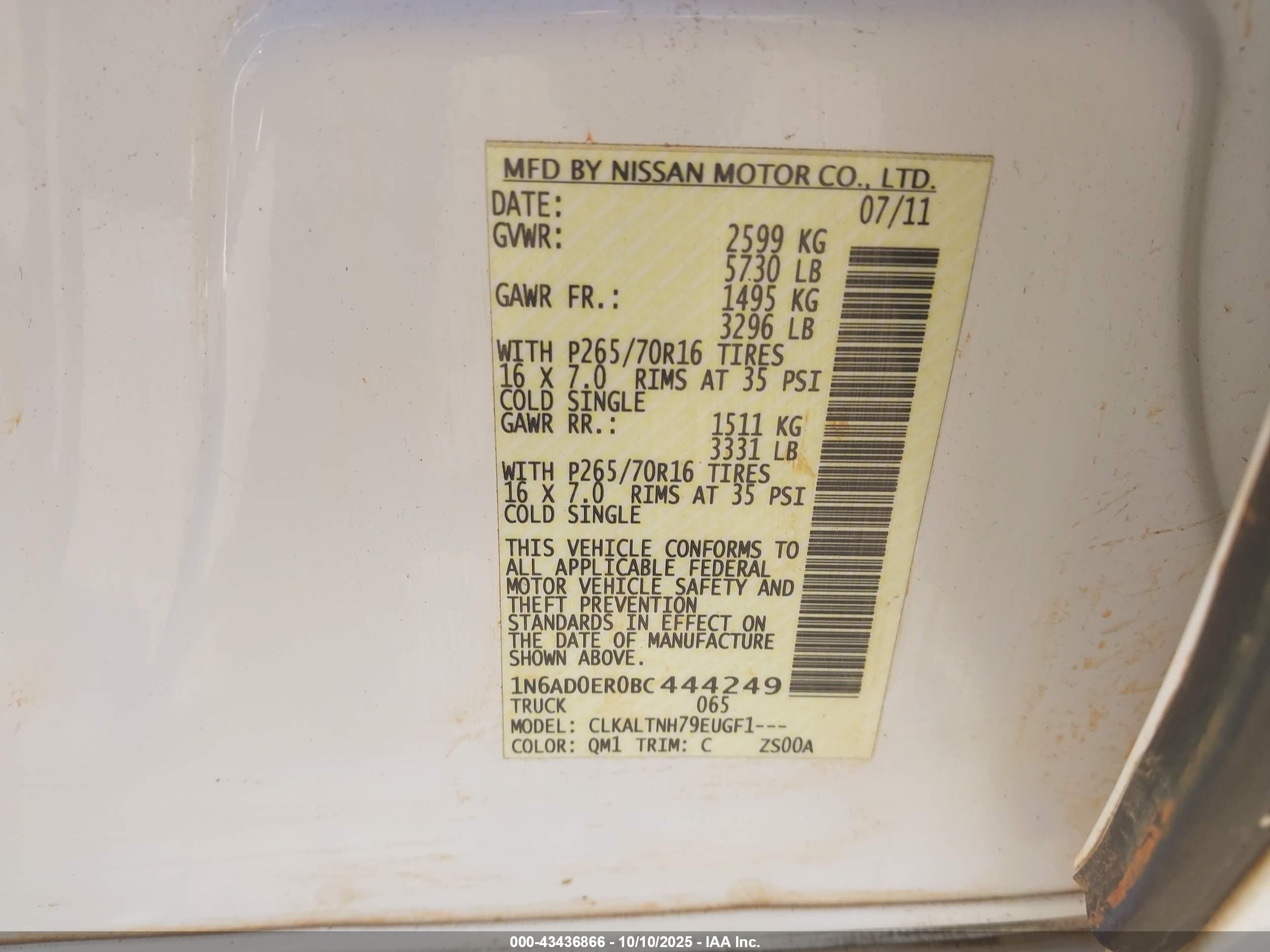 NISSAN FRONTIER image 9