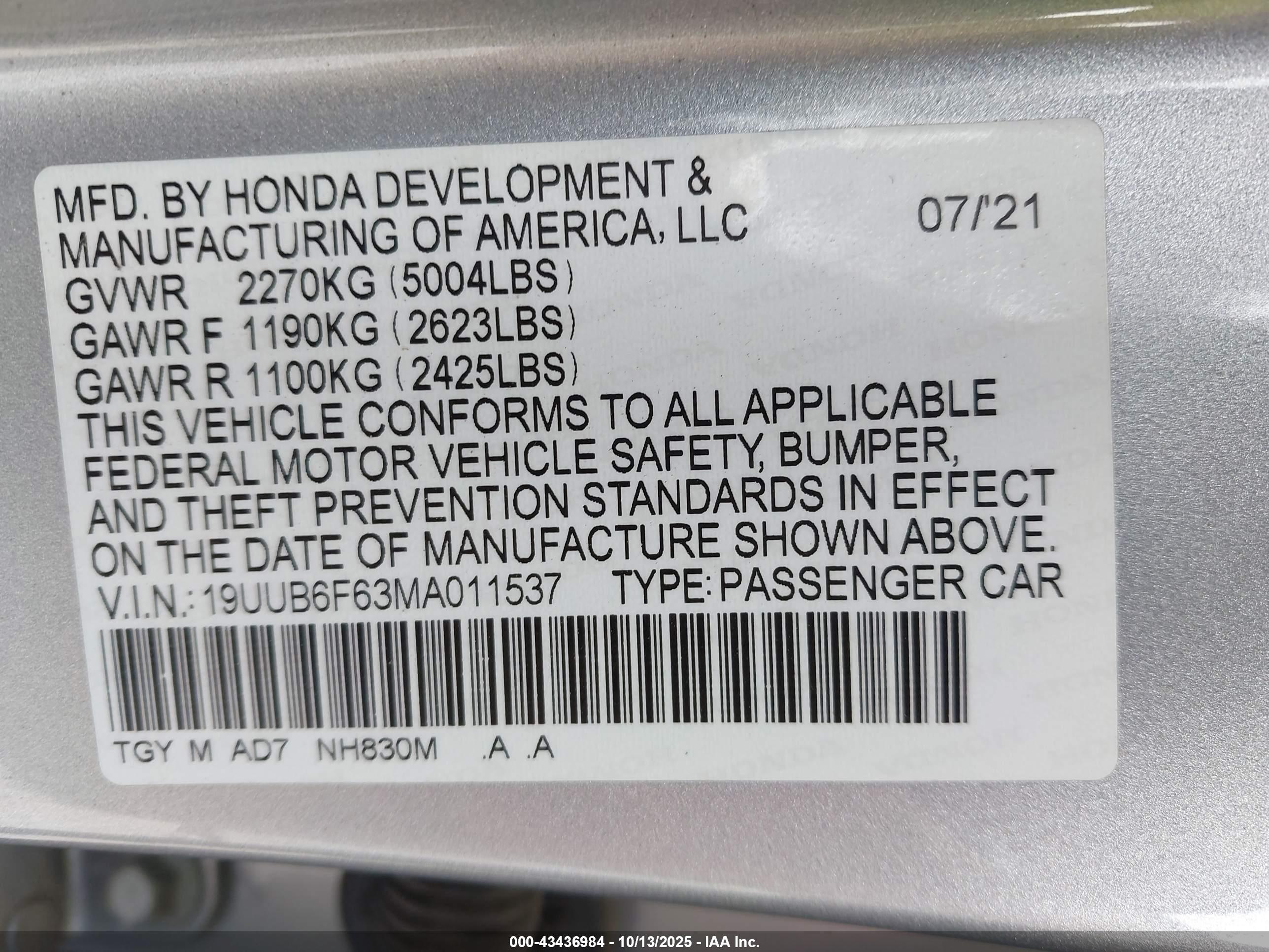 ACURA TLX image 9