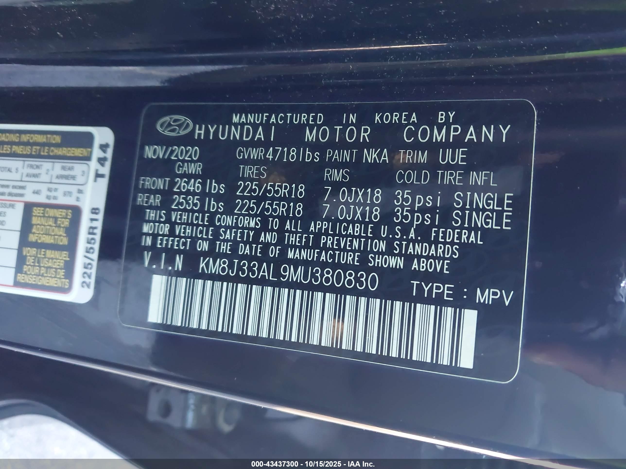 HYUNDAI TUCSON image 9