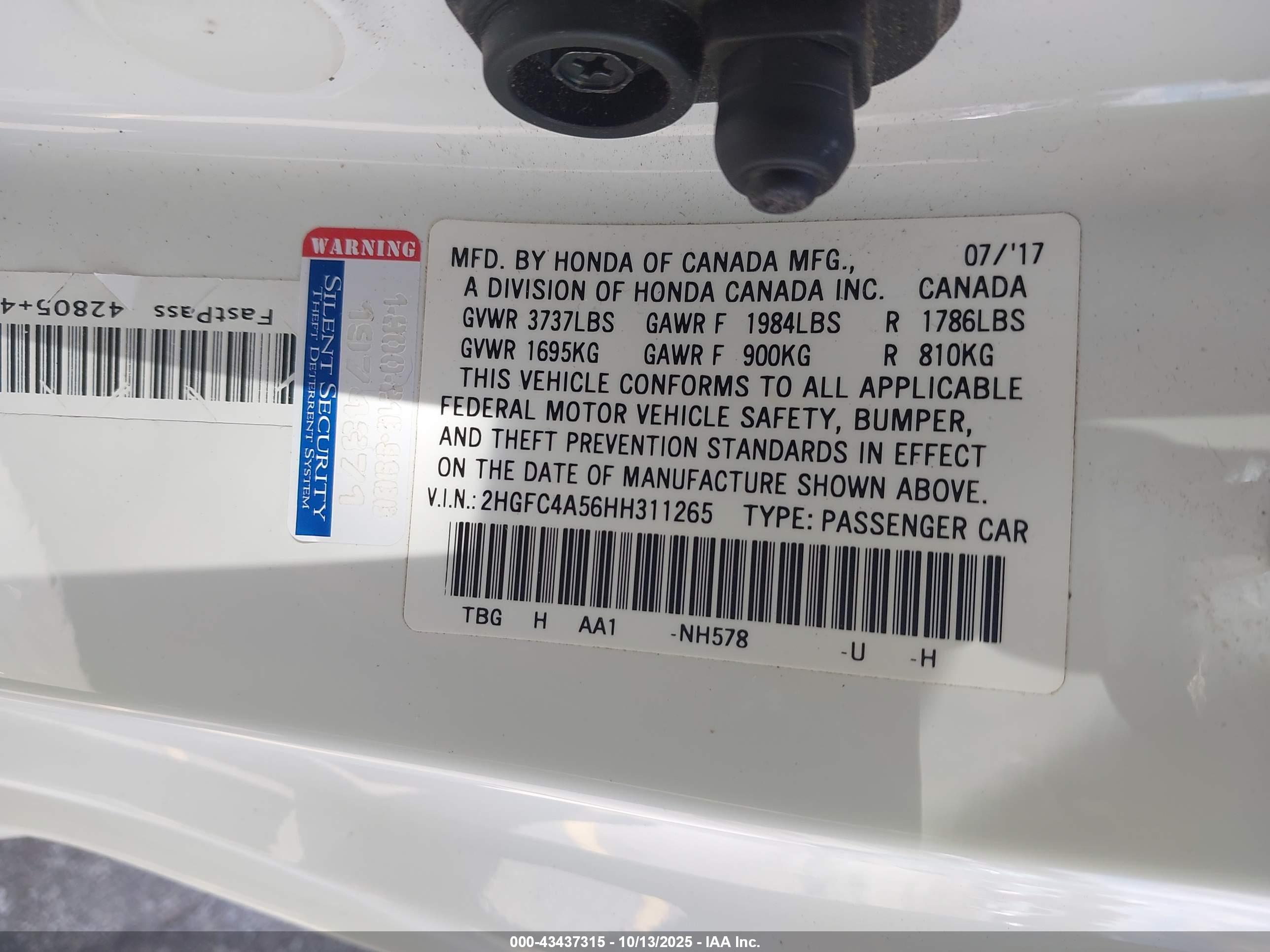 HONDA CIVIC image 9