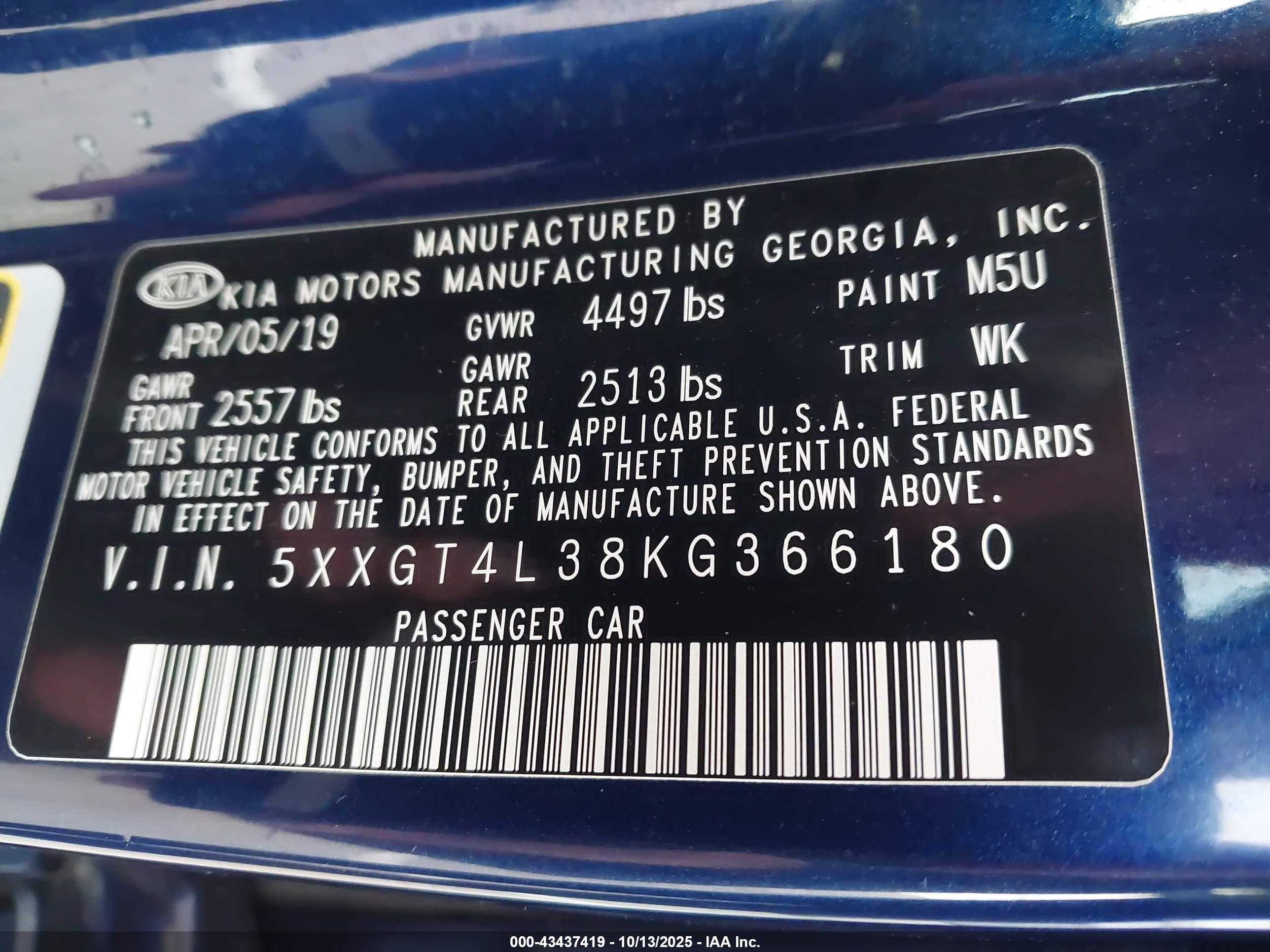 KIA OPTIMA image 9