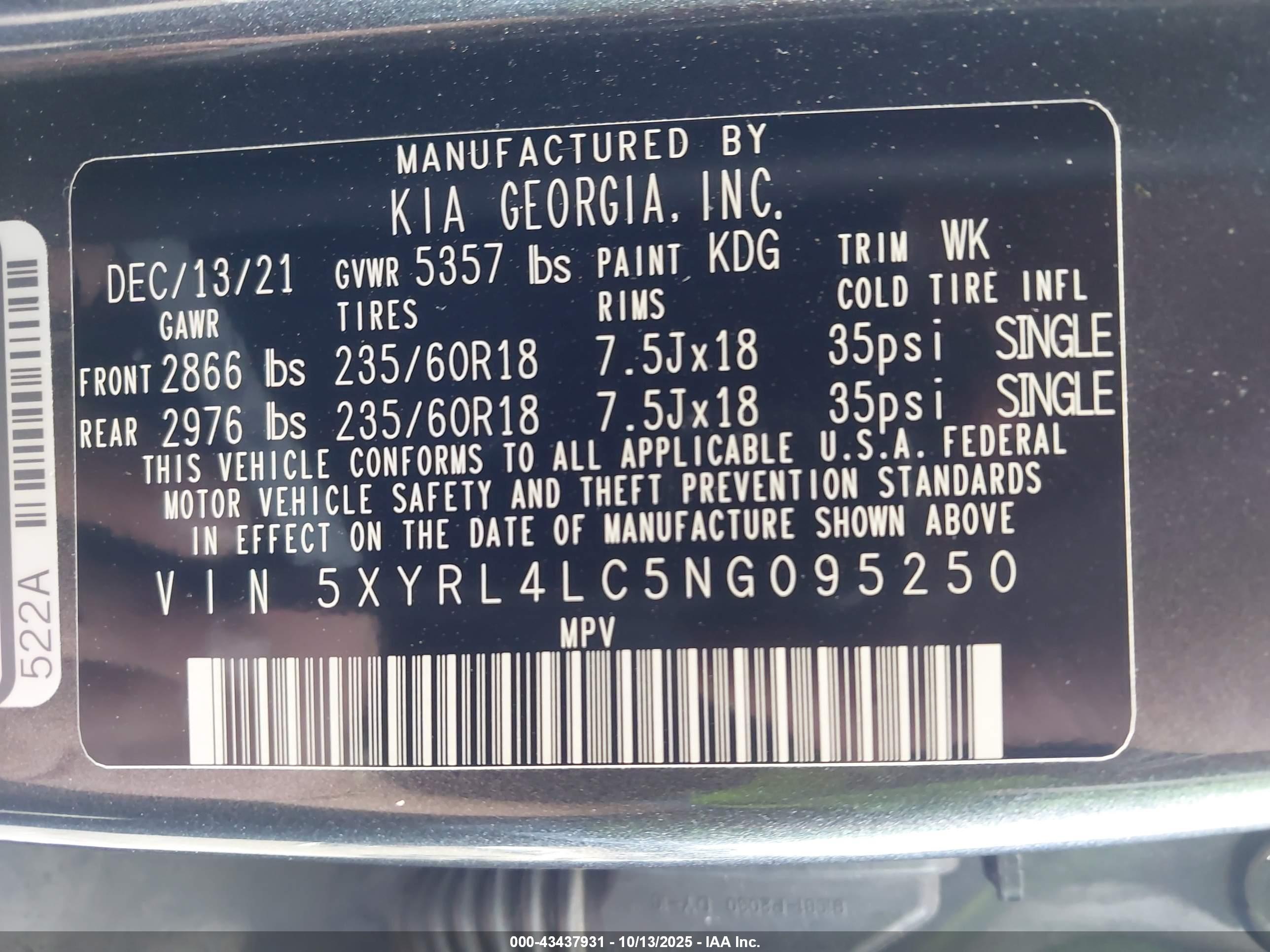 KIA SORENTO image 9