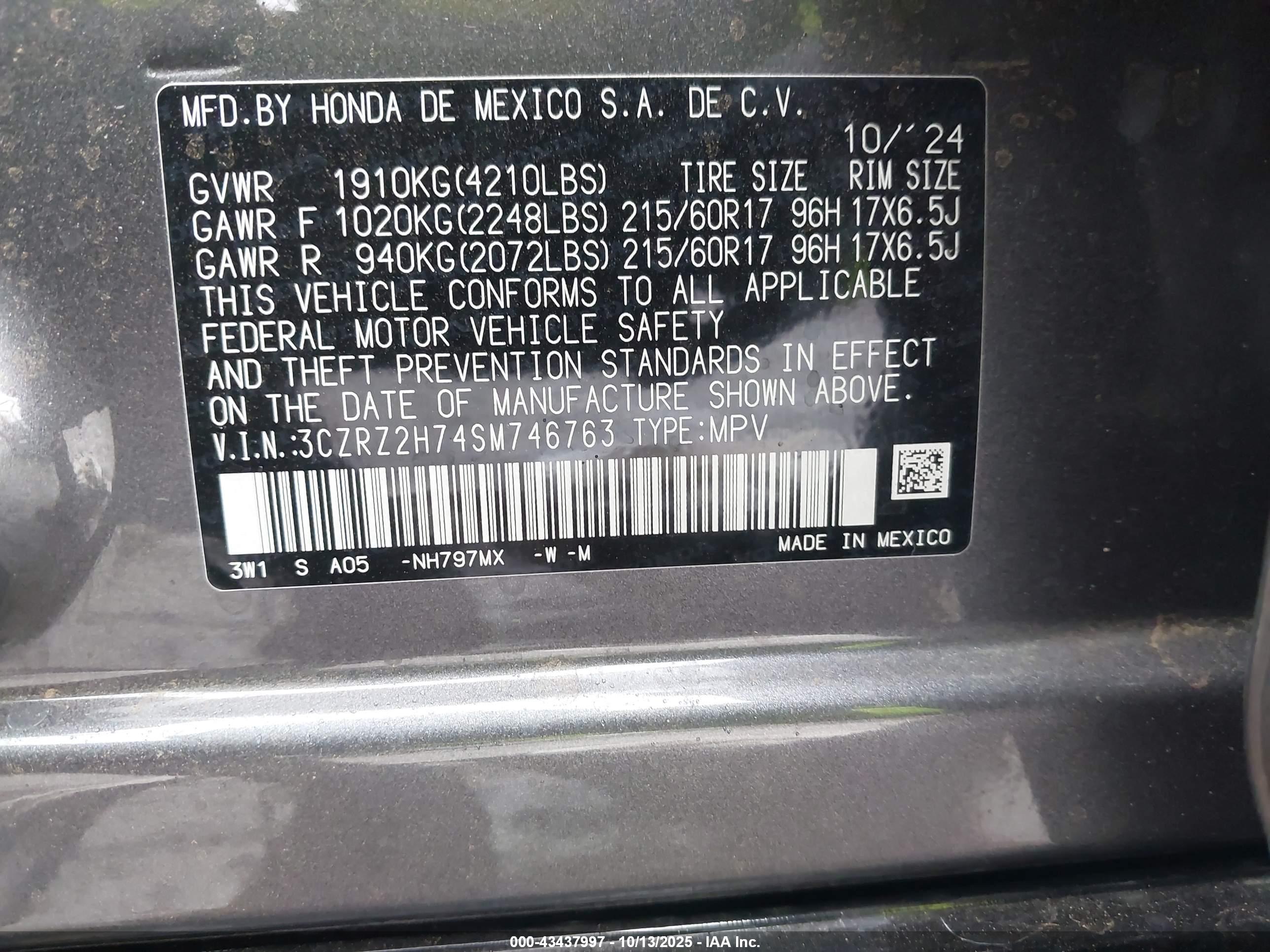 HONDA HR-V image 9