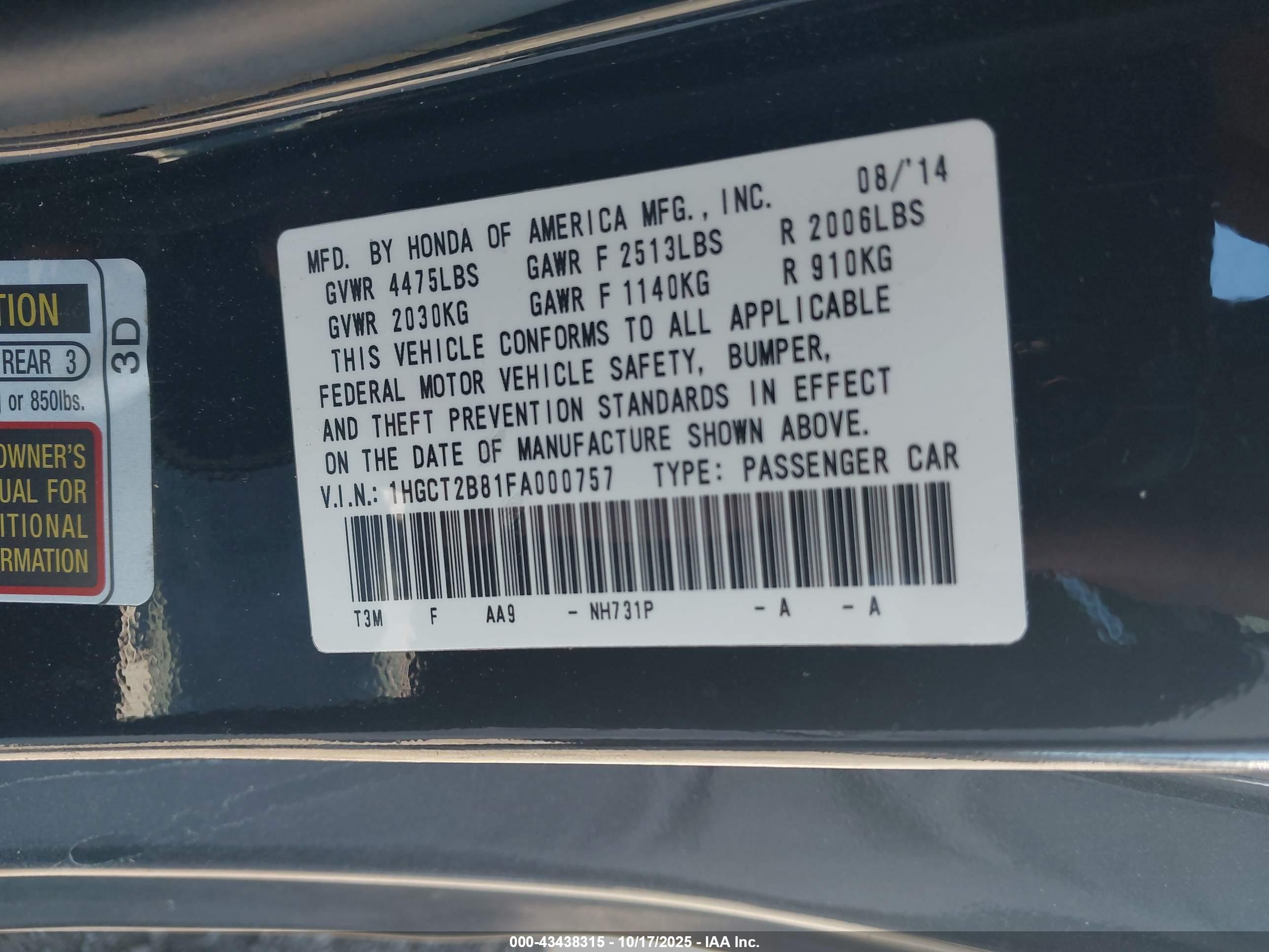 HONDA ACCORD image 9