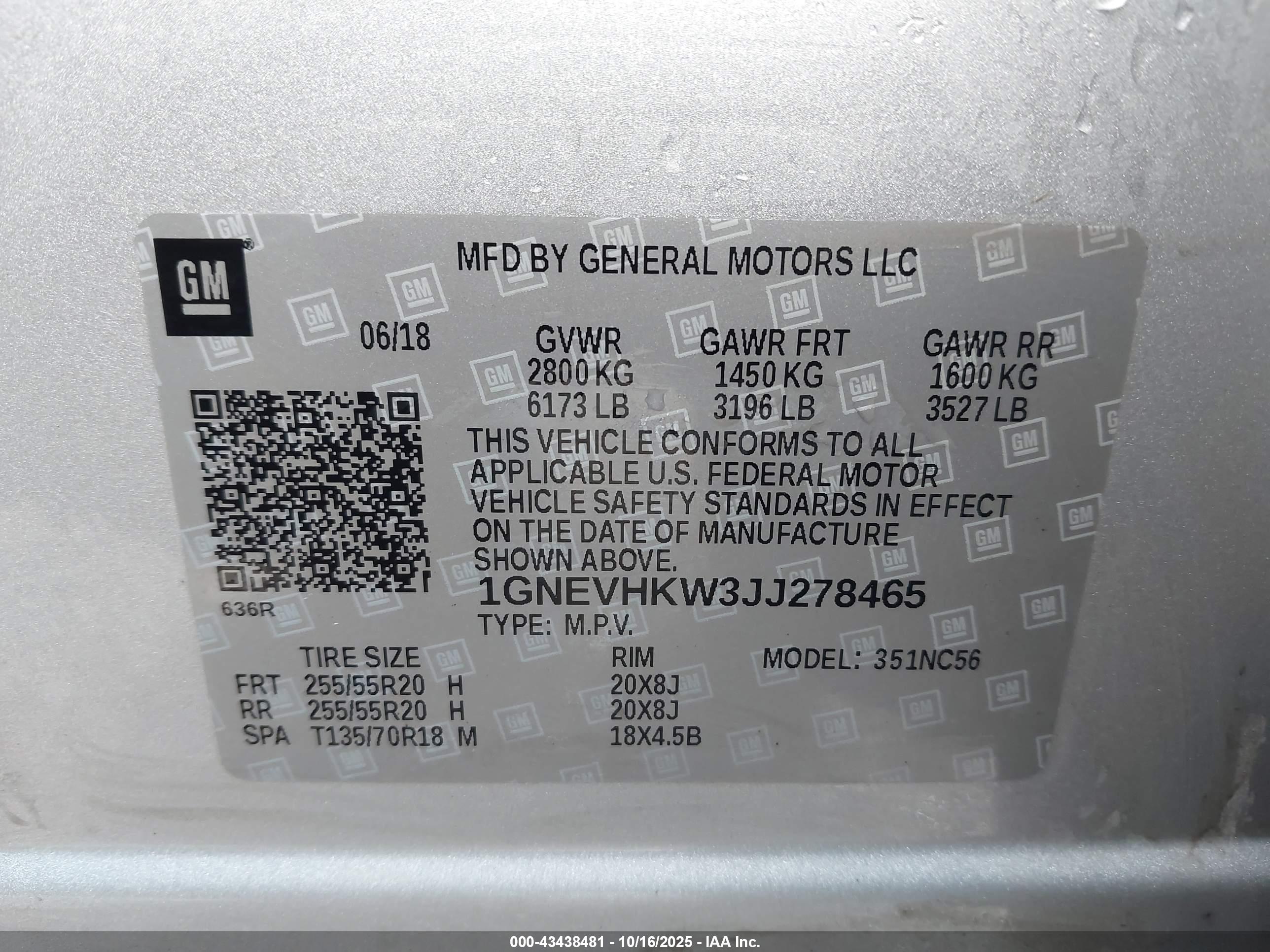CHEVROLET TRAVERSE image 9
