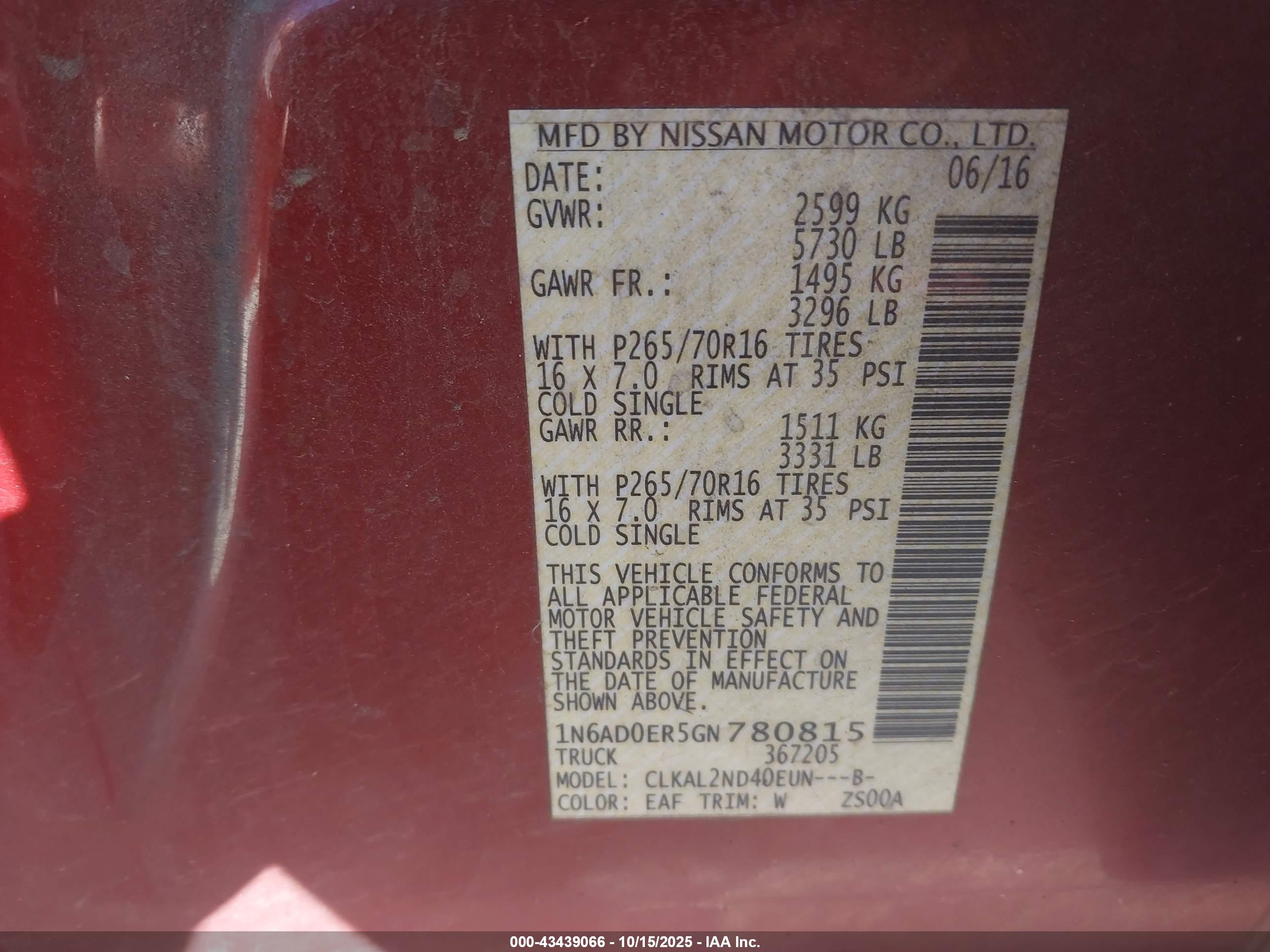 NISSAN FRONTIER image 9