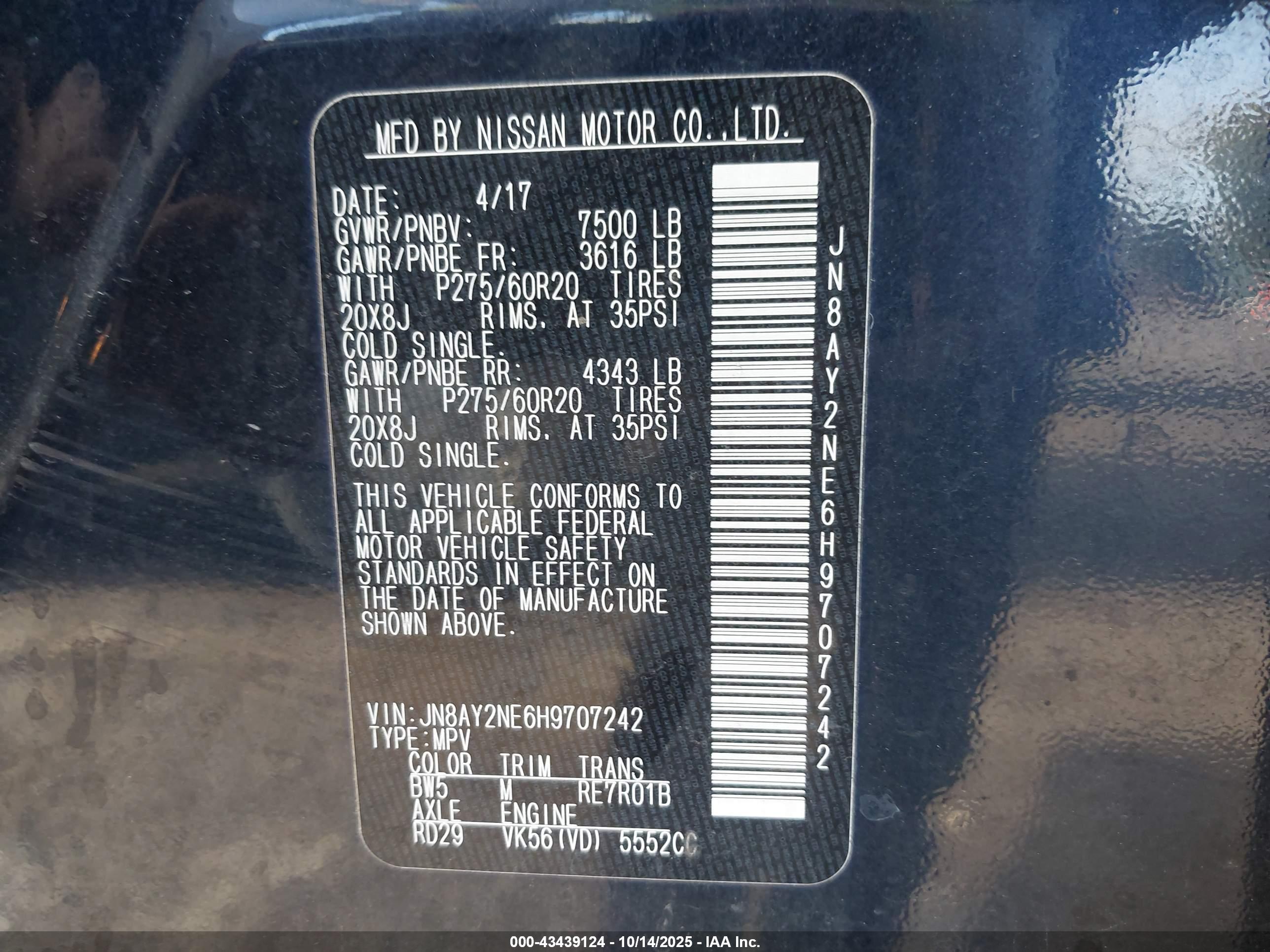 NISSAN ARMADA image 9