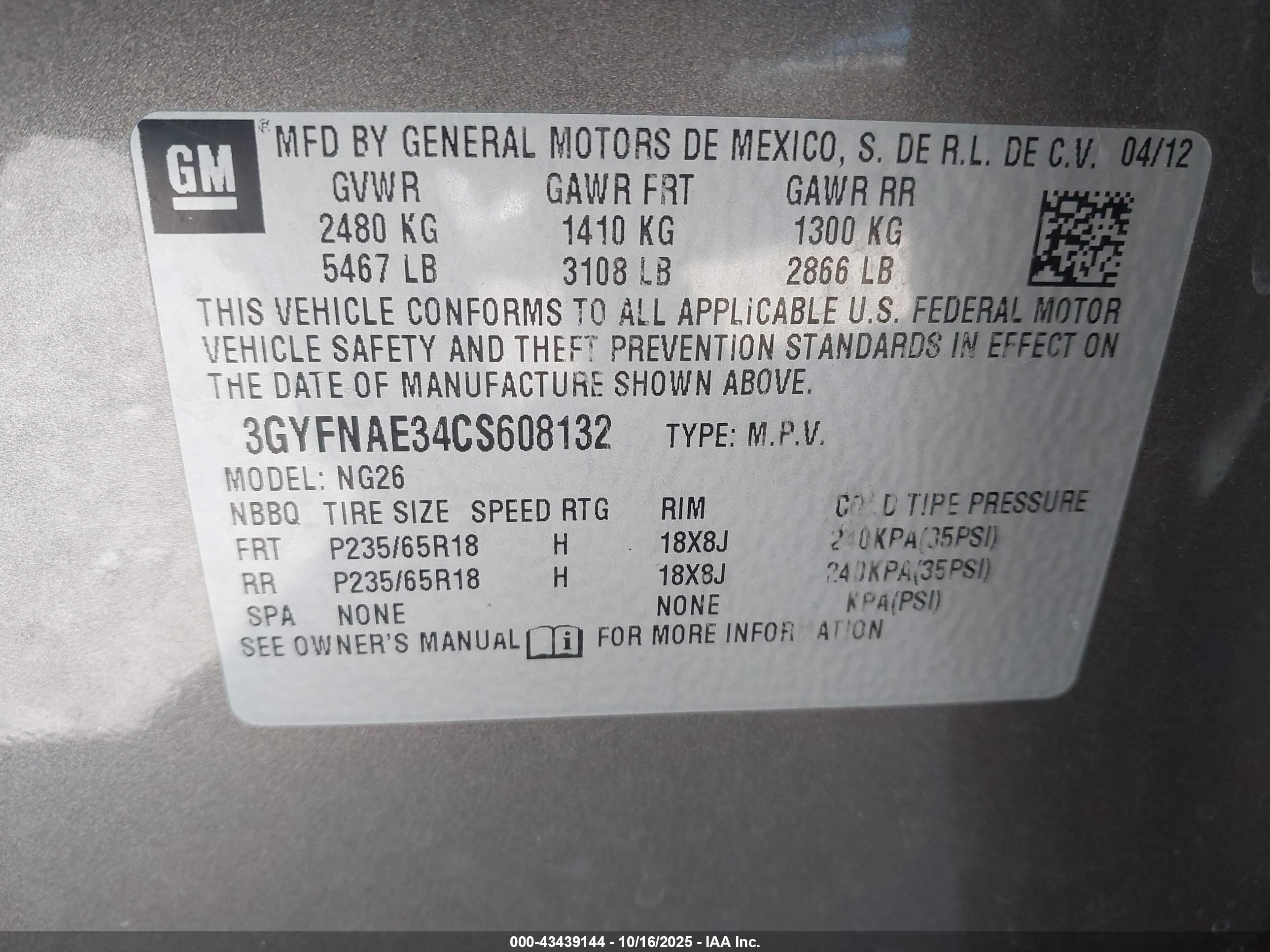CADILLAC SRX image 9