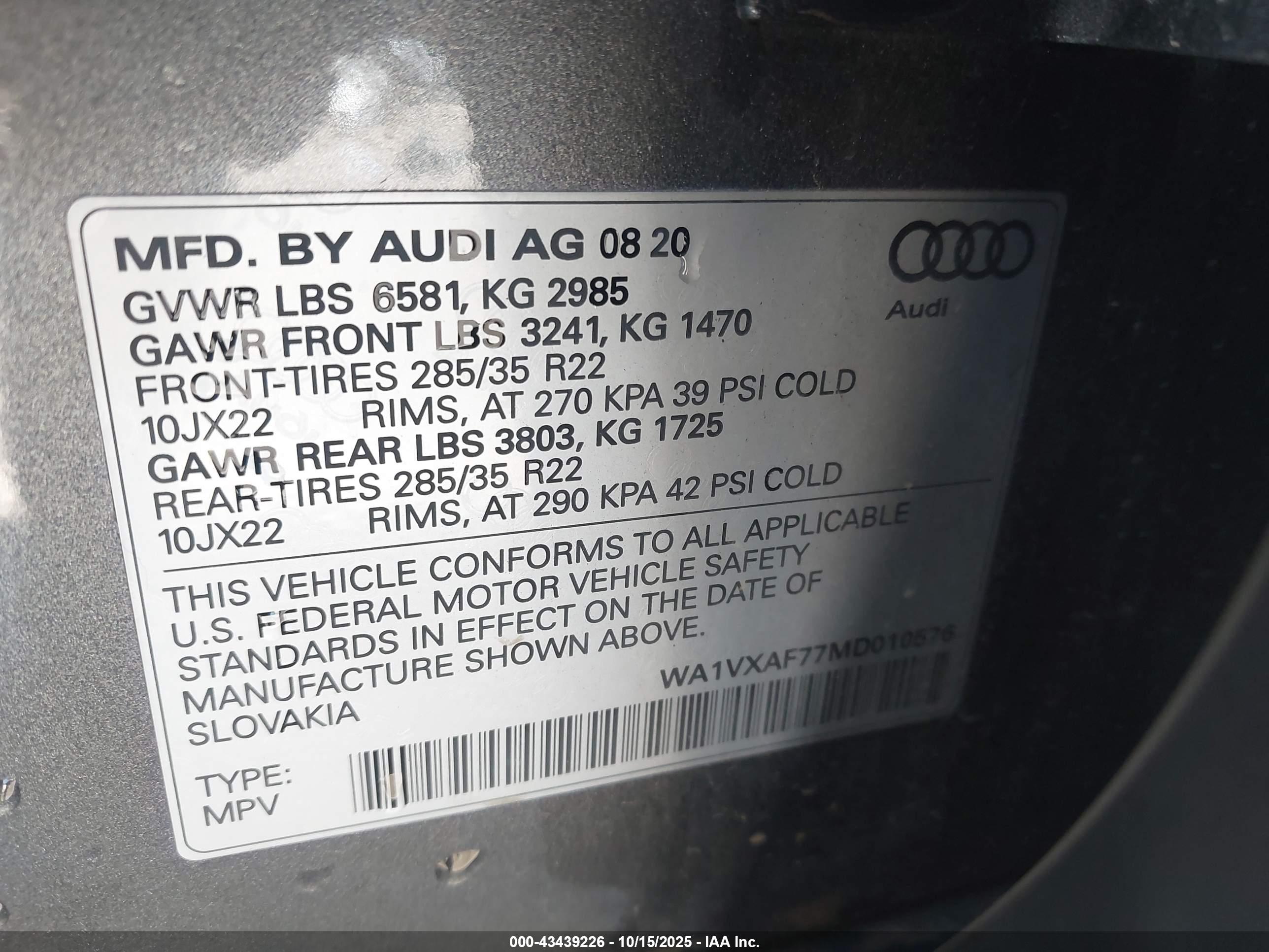 AUDI Q7 image 9