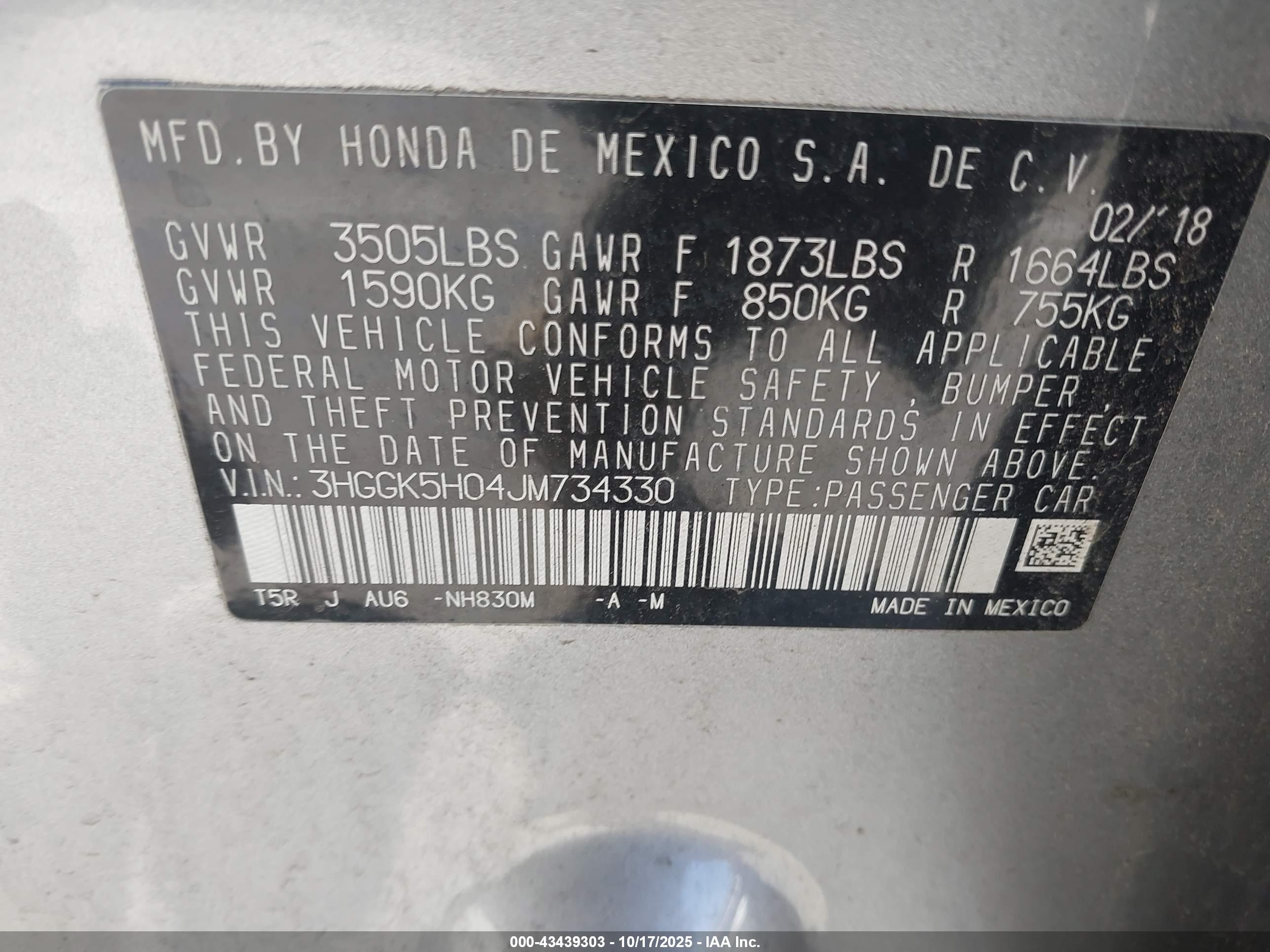 HONDA FIT image 9
