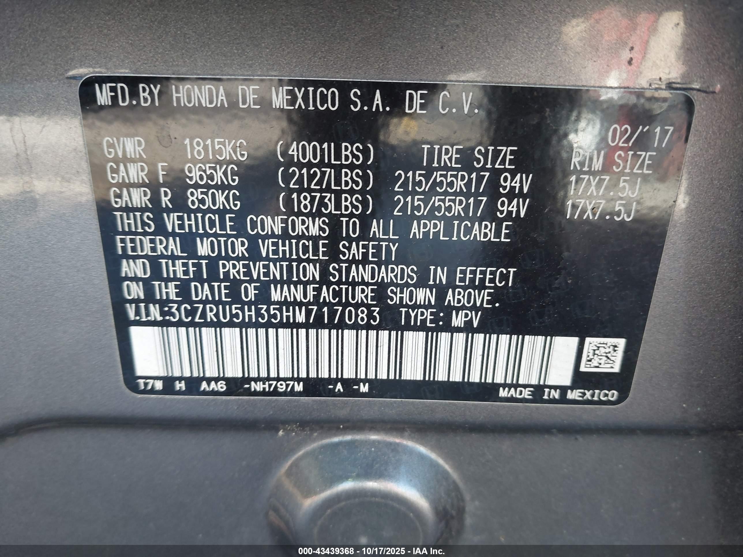 HONDA HR-V image 9
