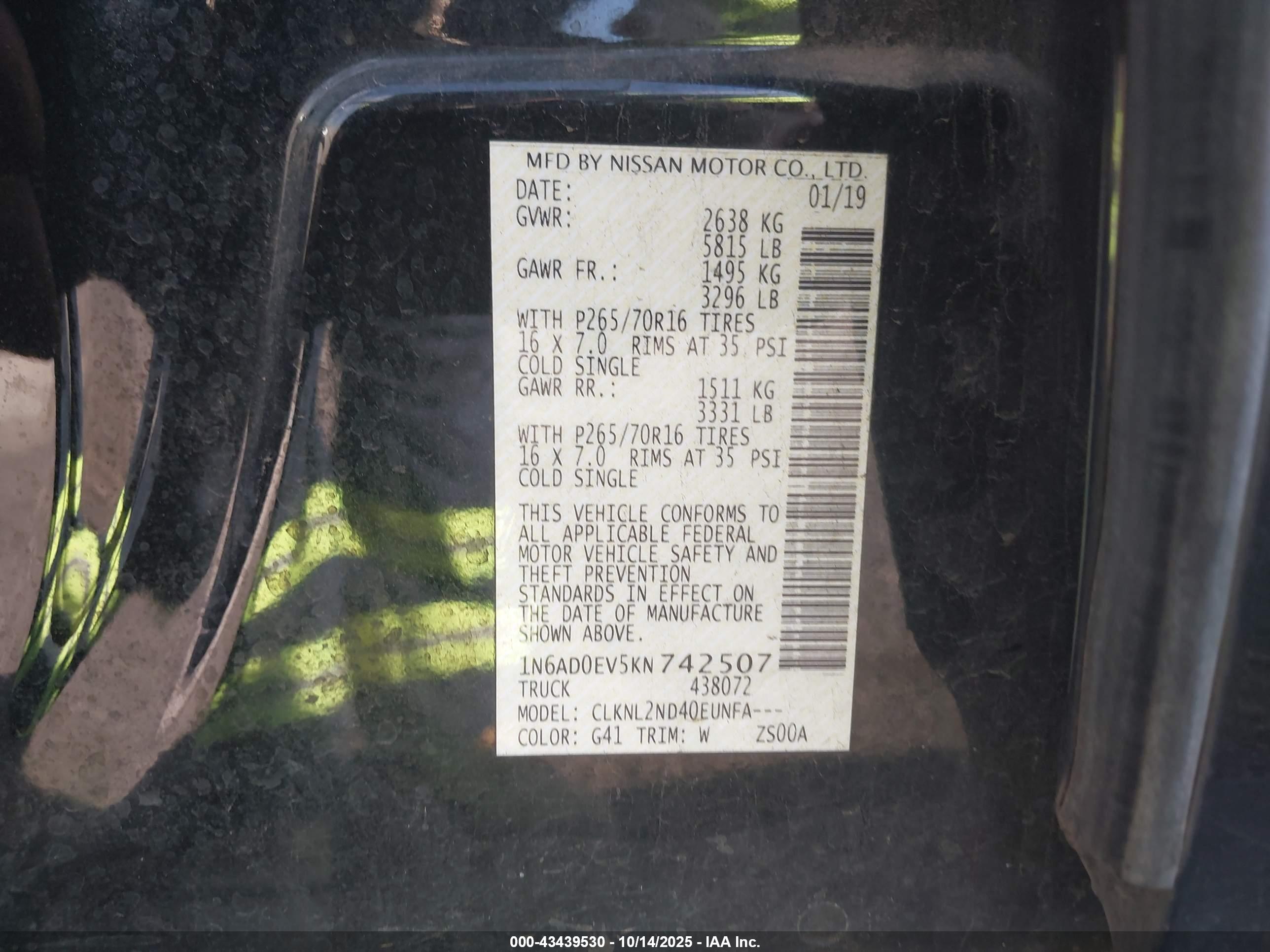 NISSAN FRONTIER image 9
