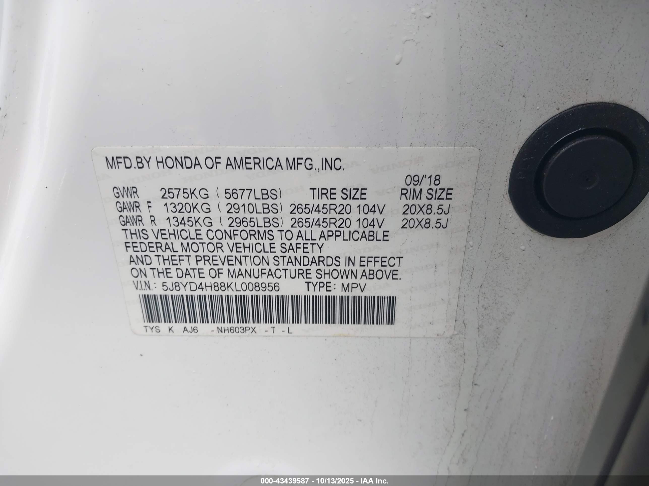 ACURA MDX image 9
