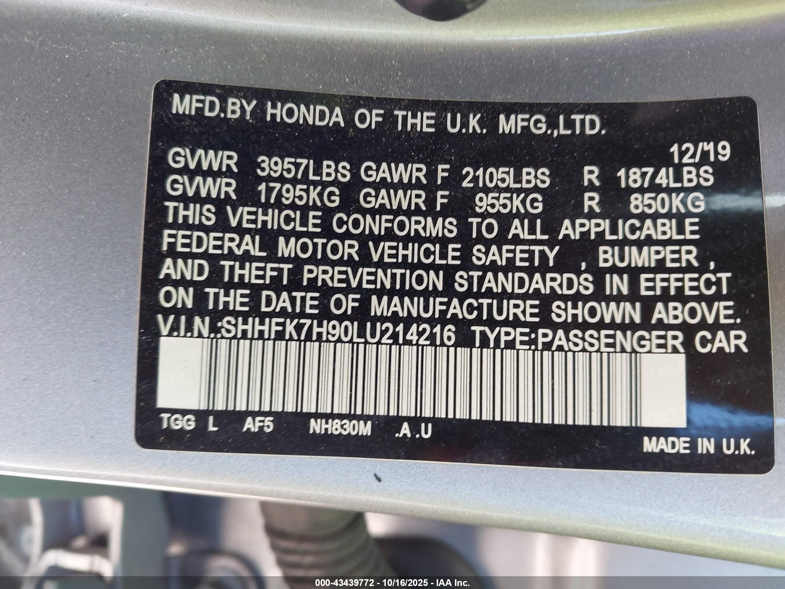 HONDA CIVIC image 9