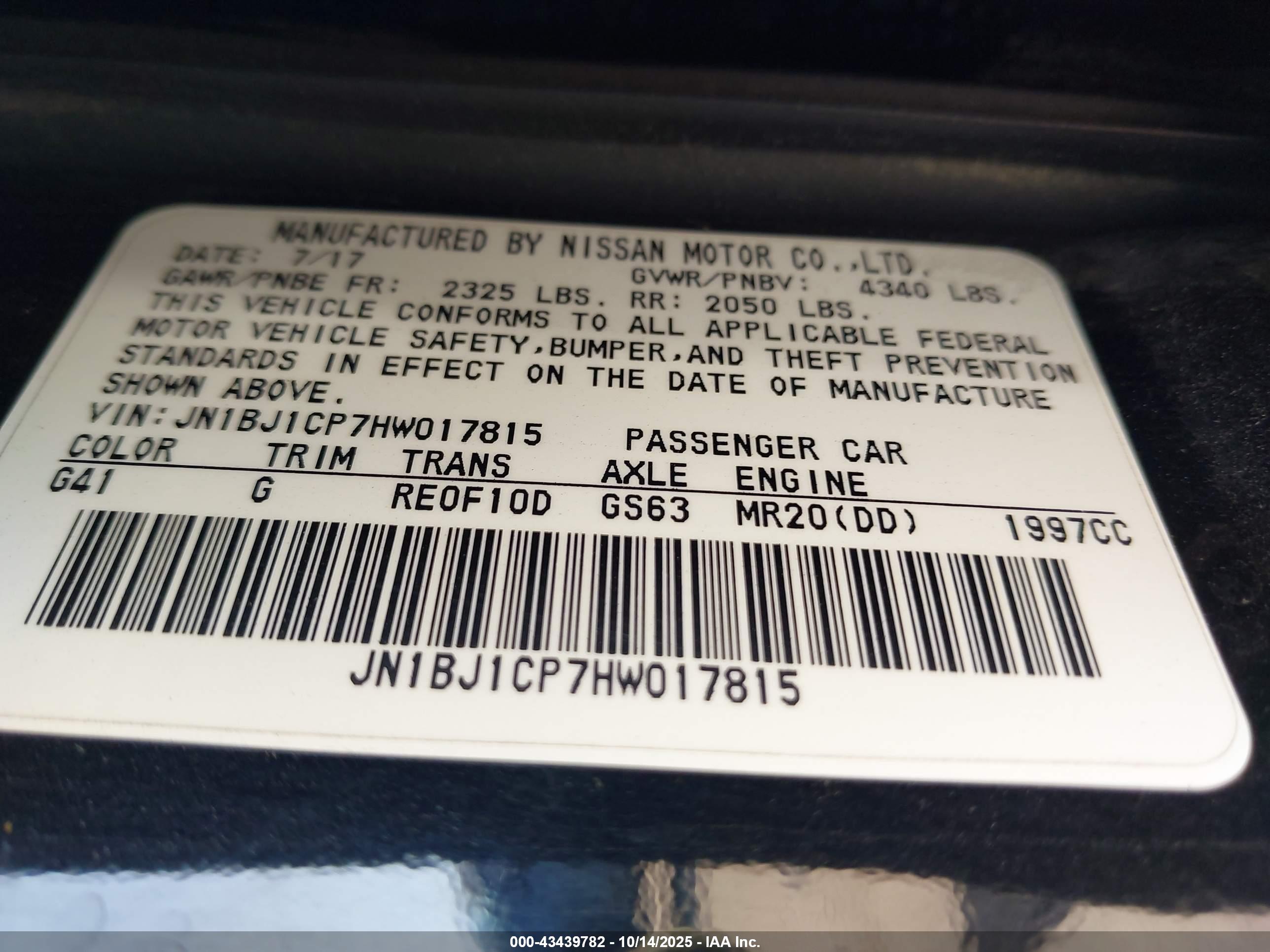 NISSAN ROGUE image 9