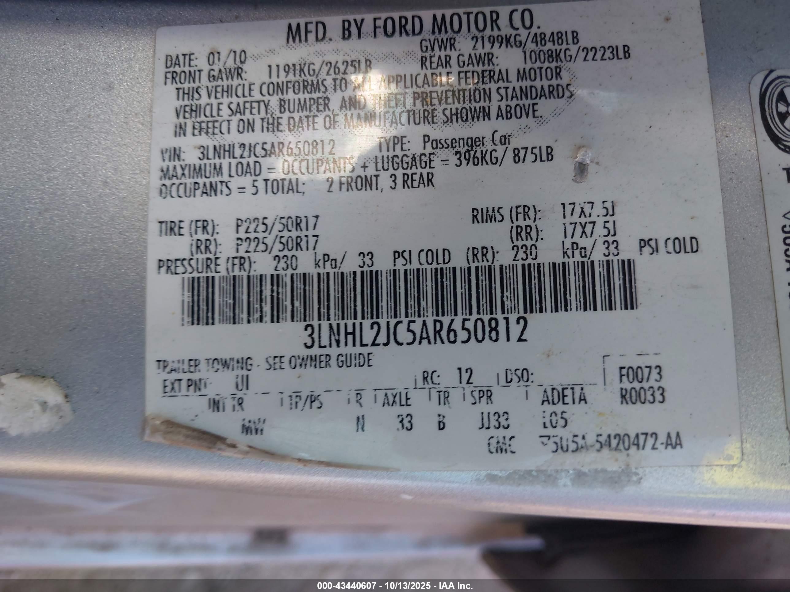 LINCOLN MKZ image 9