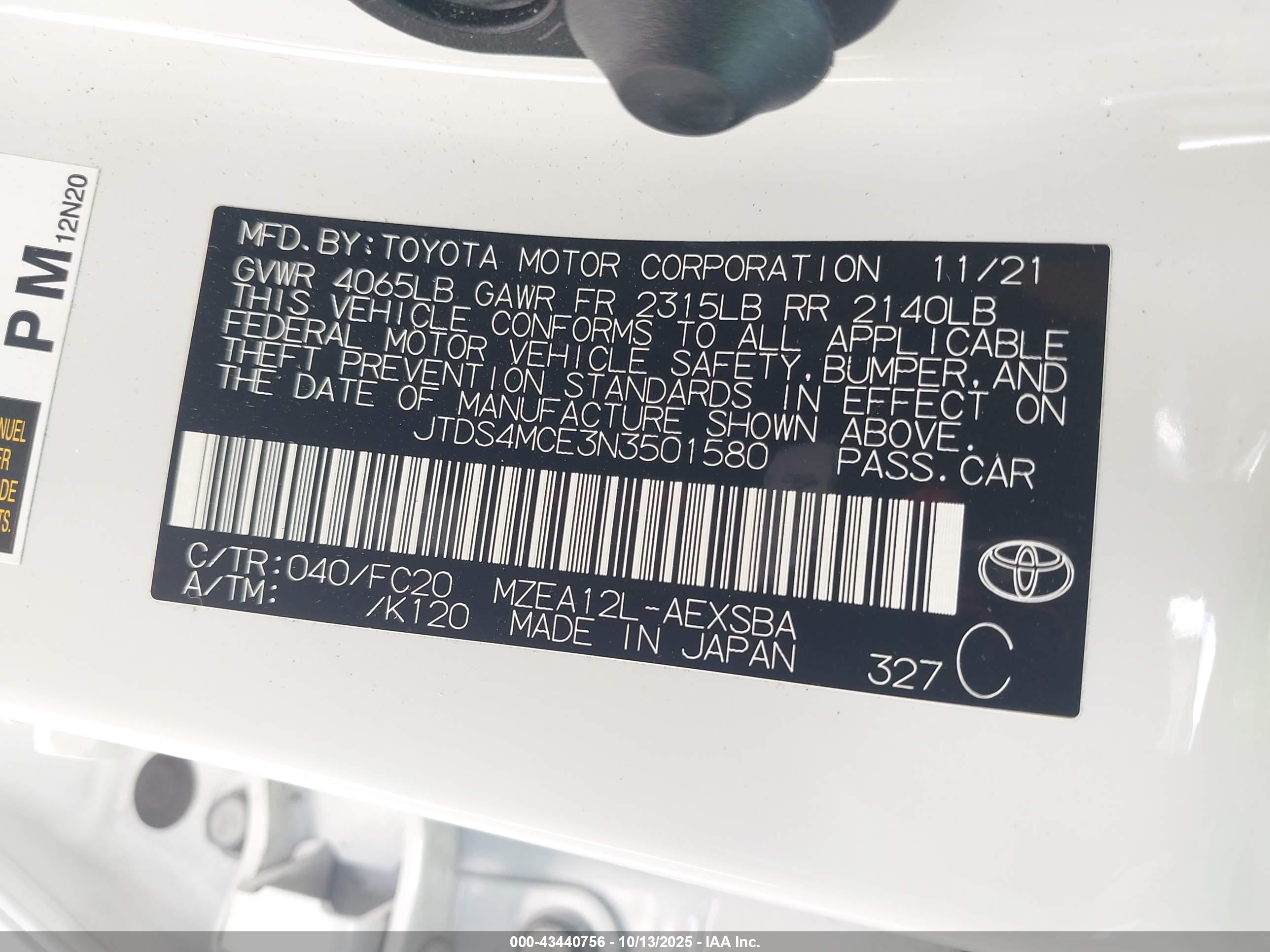 TOYOTA COROLLA image 9