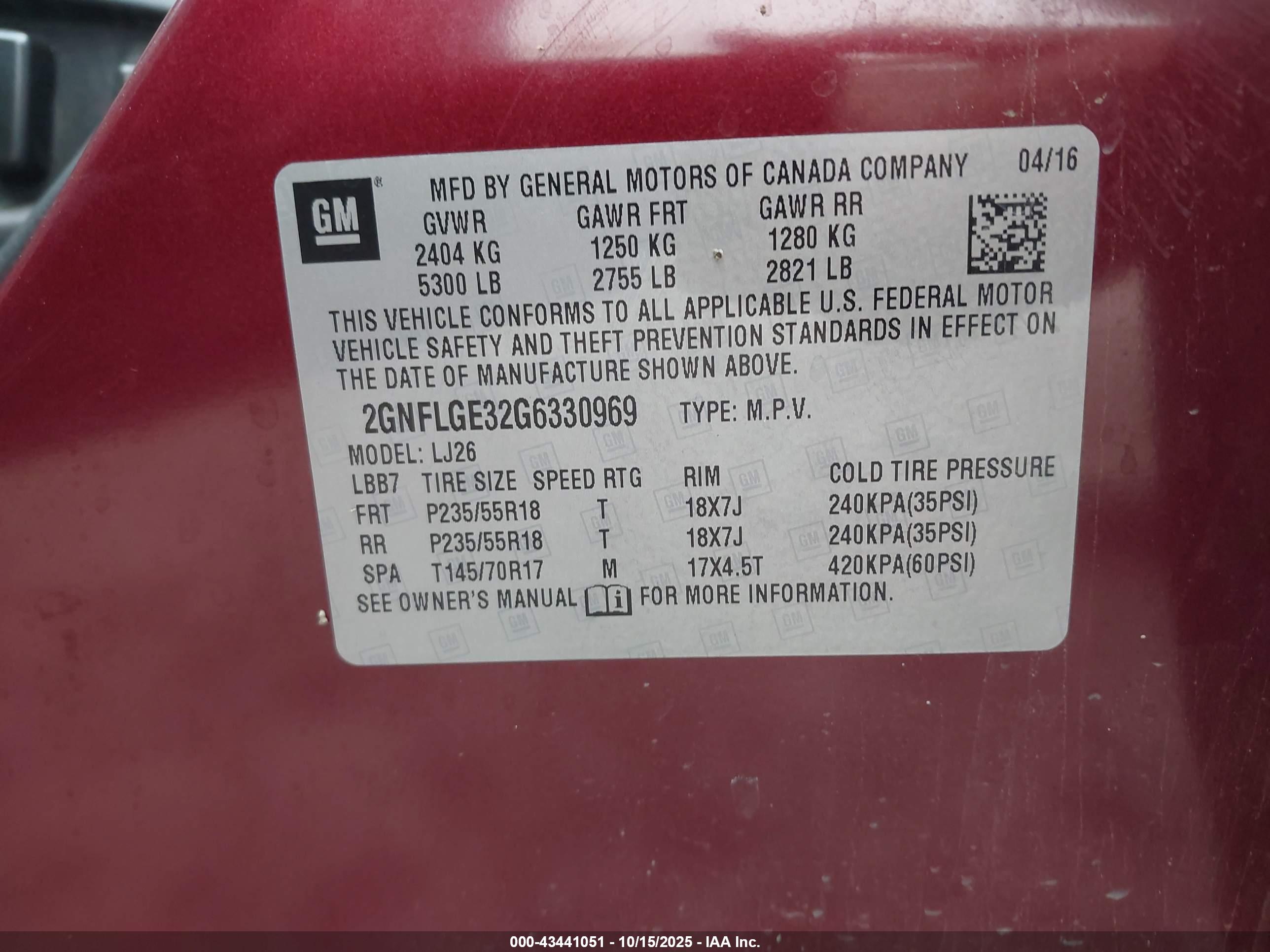 CHEVROLET EQUINOX image 9