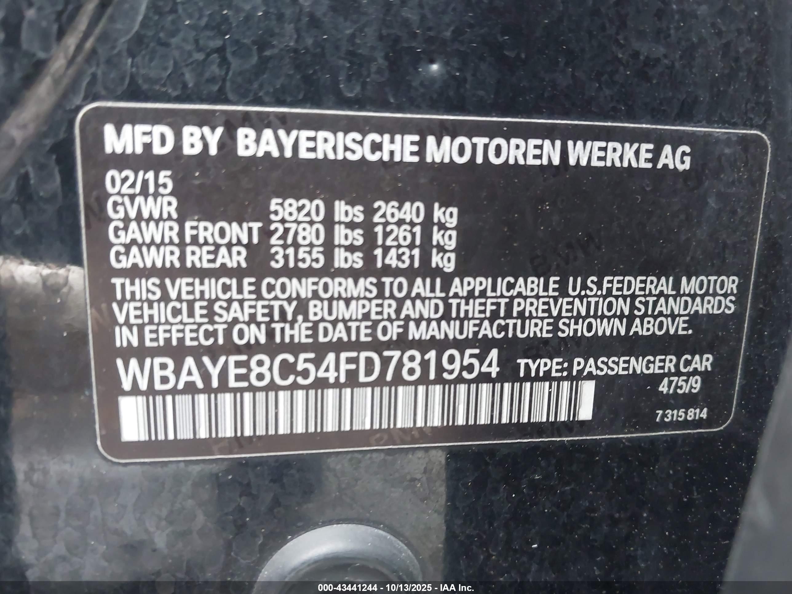 BMW 750LI image 9