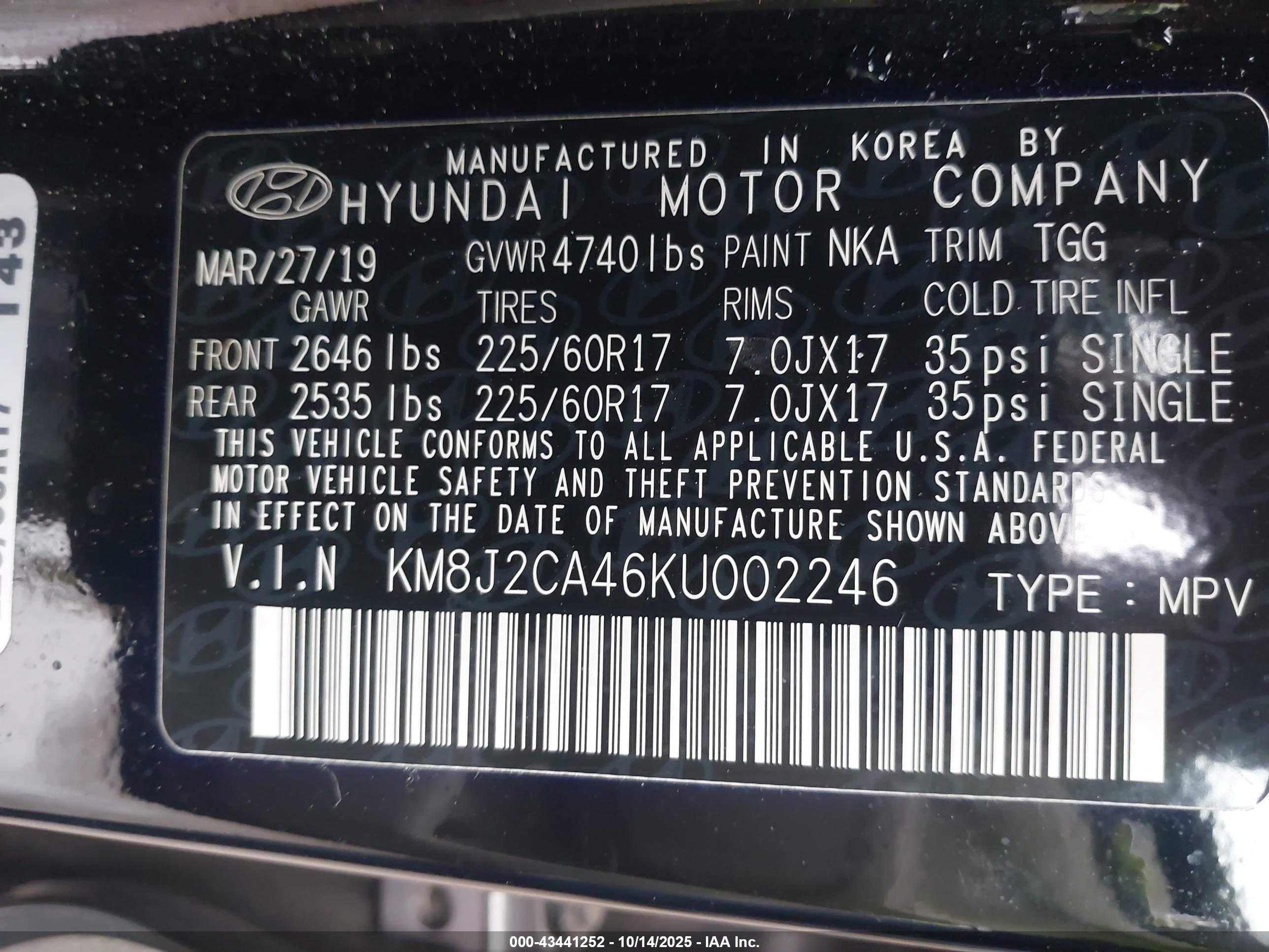 HYUNDAI TUCSON image 9