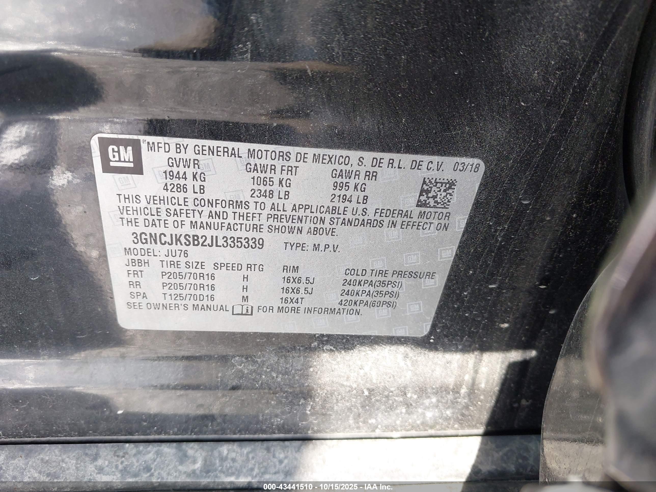 CHEVROLET TRAX image 9