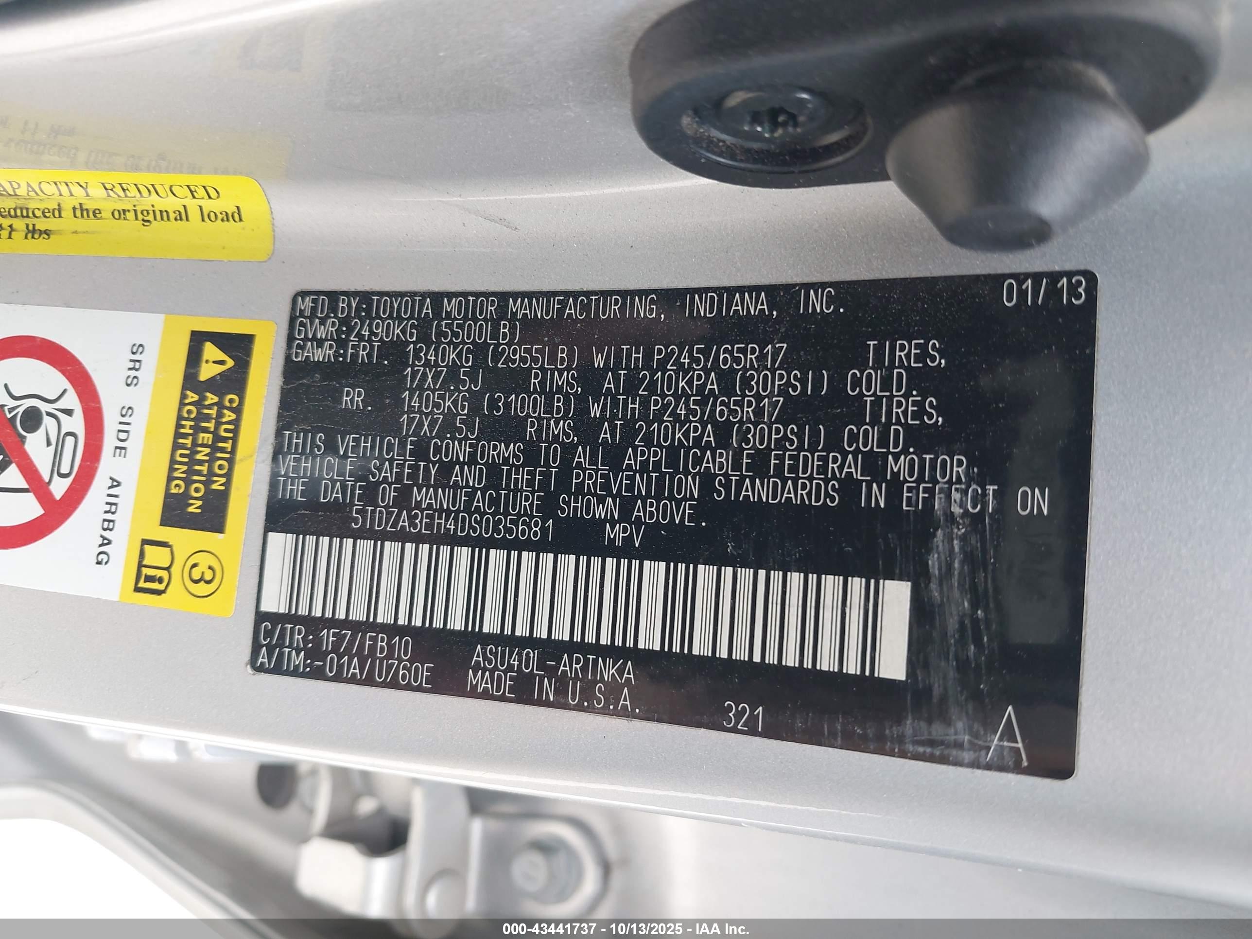 TOYOTA HIGHLANDER image 9