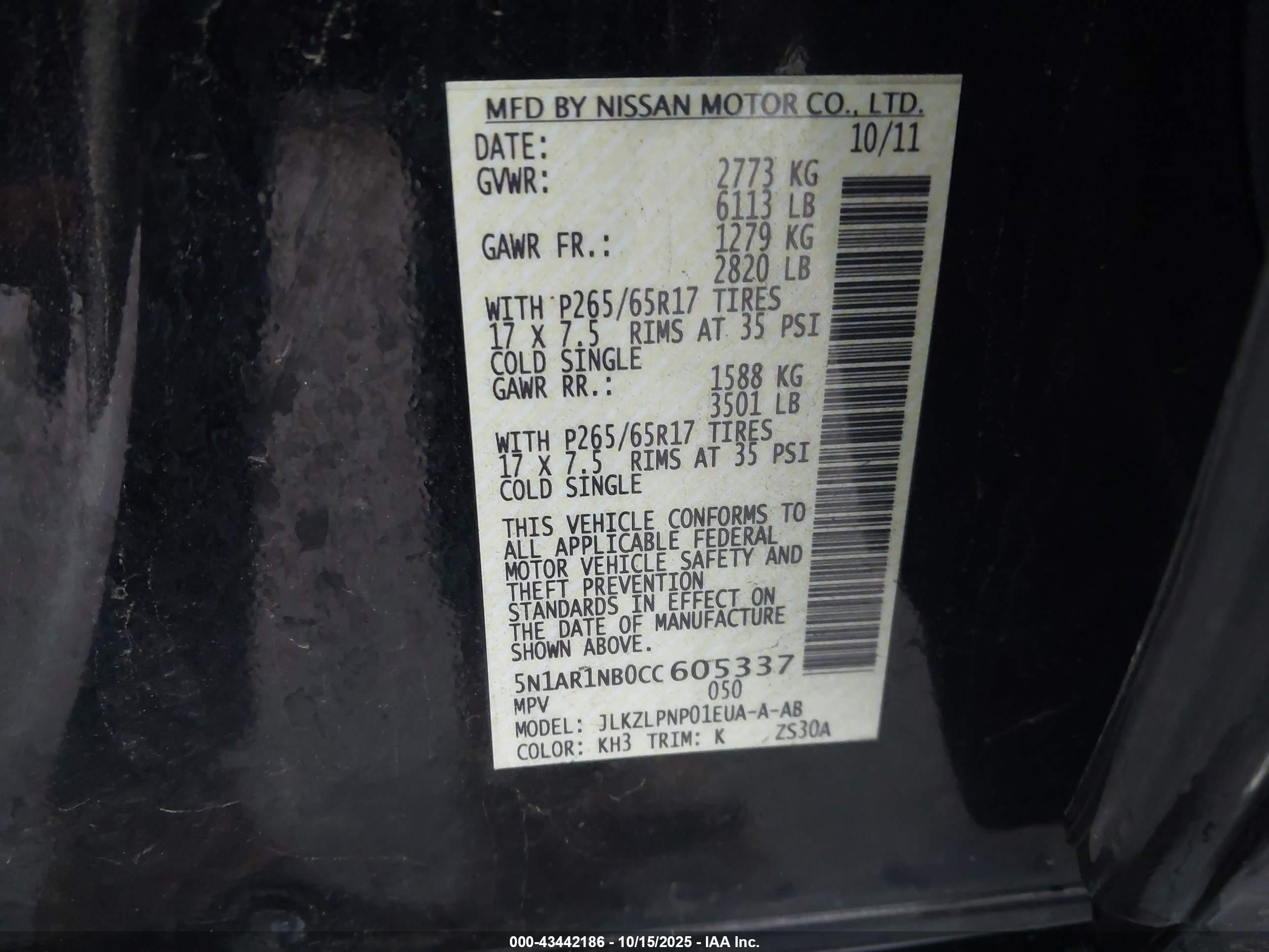 NISSAN PATHFINDER image 9