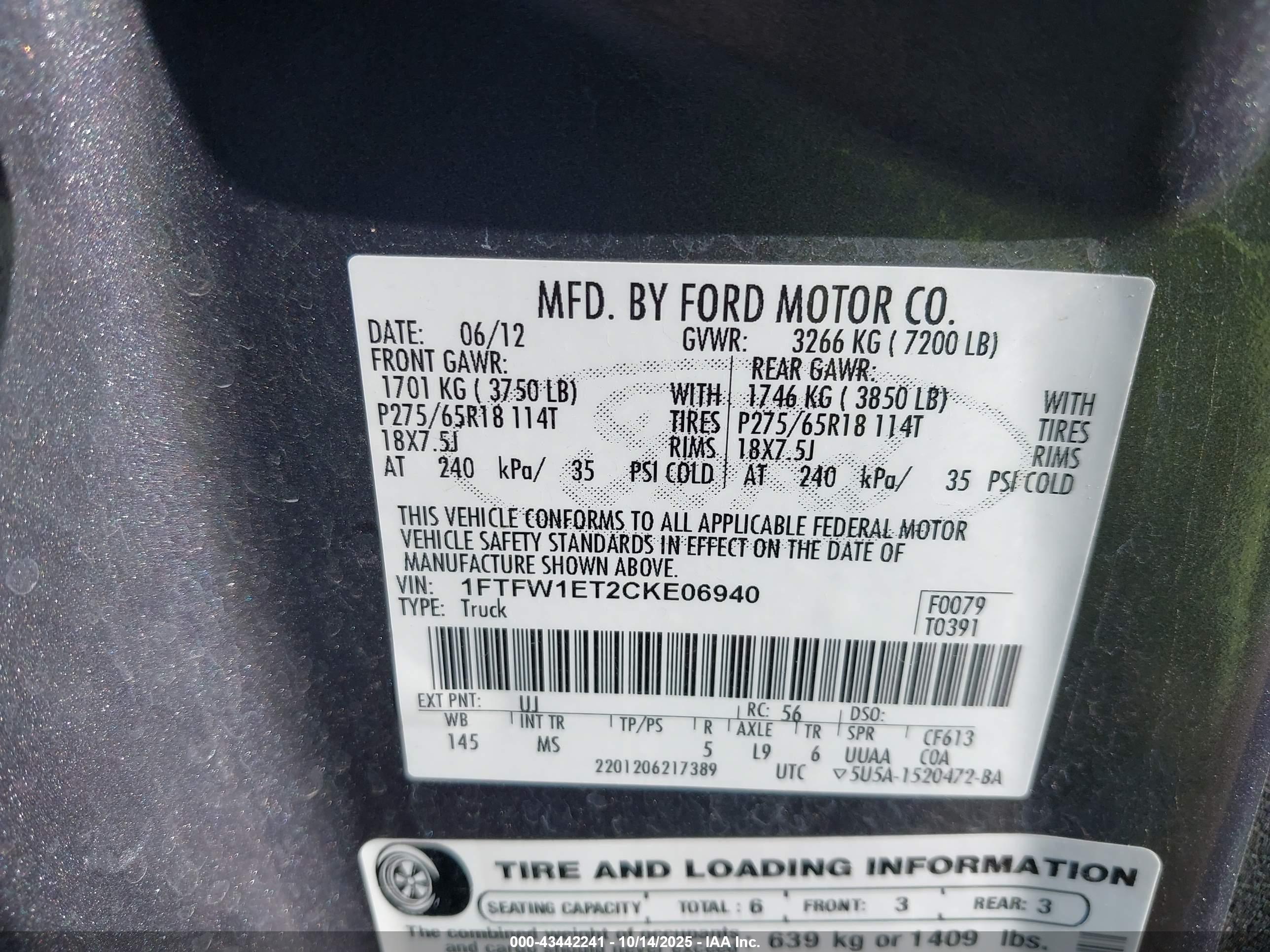 FORD F-150 image 9