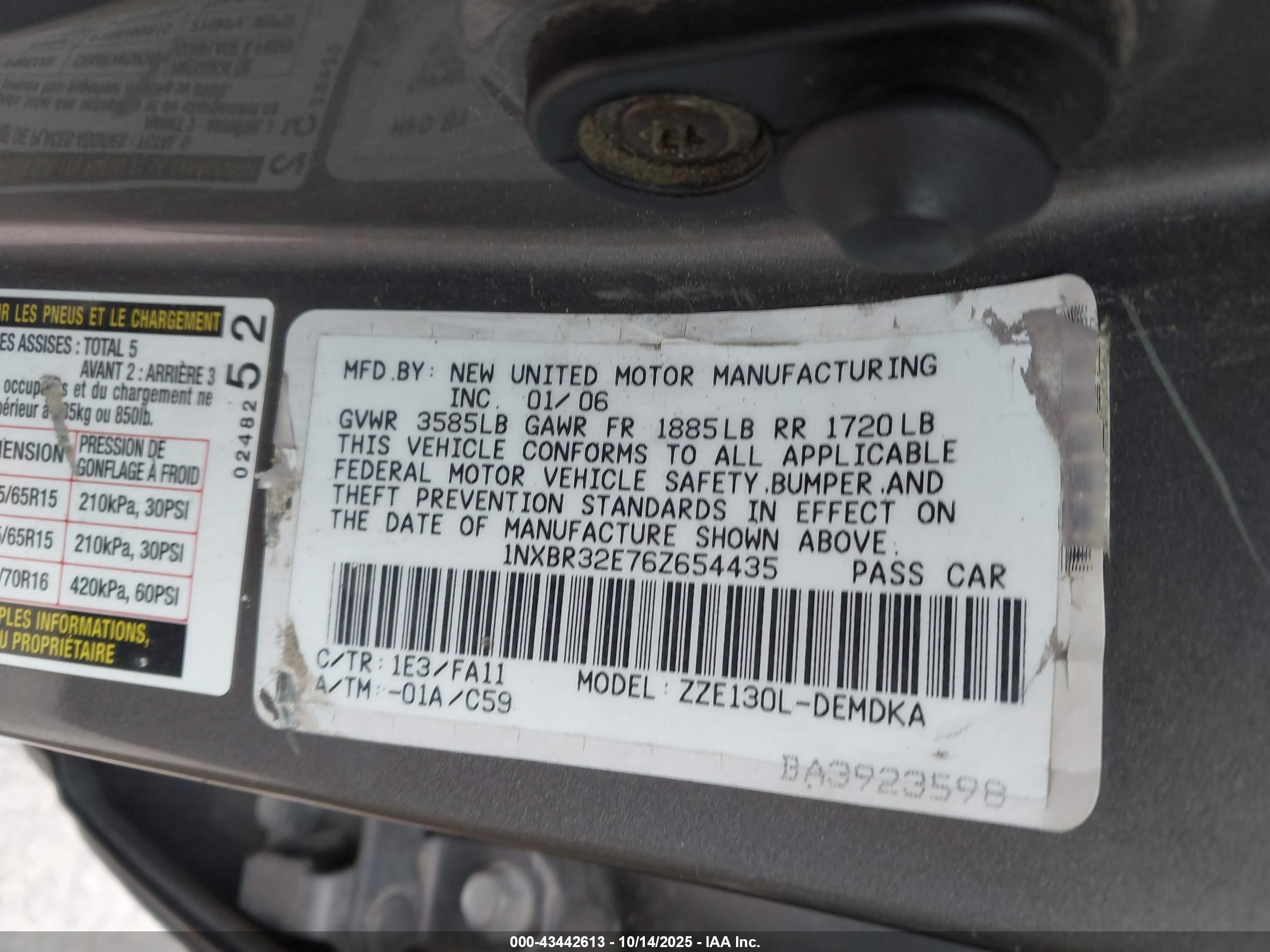 TOYOTA COROLLA image 9