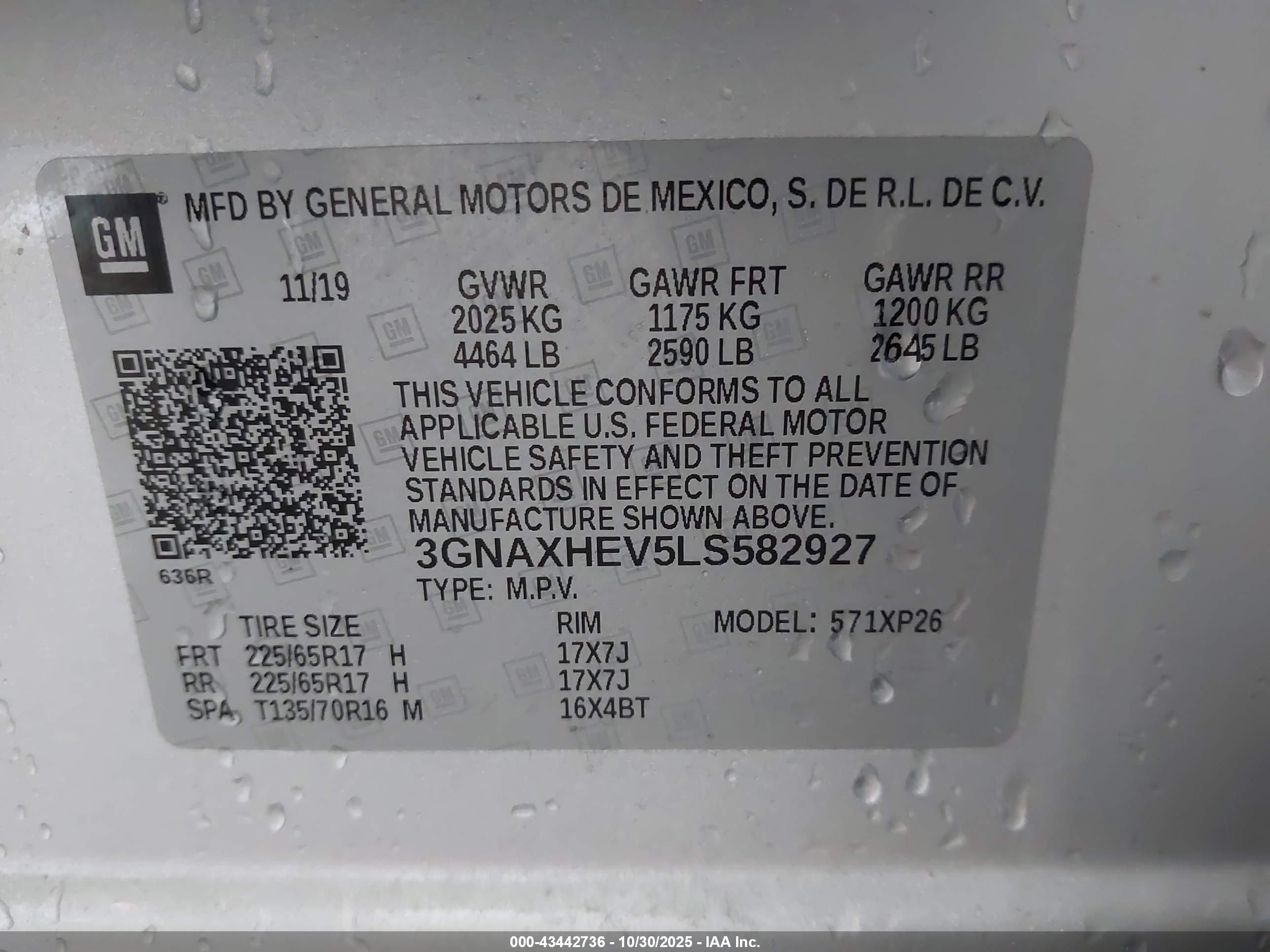 CHEVROLET EQUINOX image 9