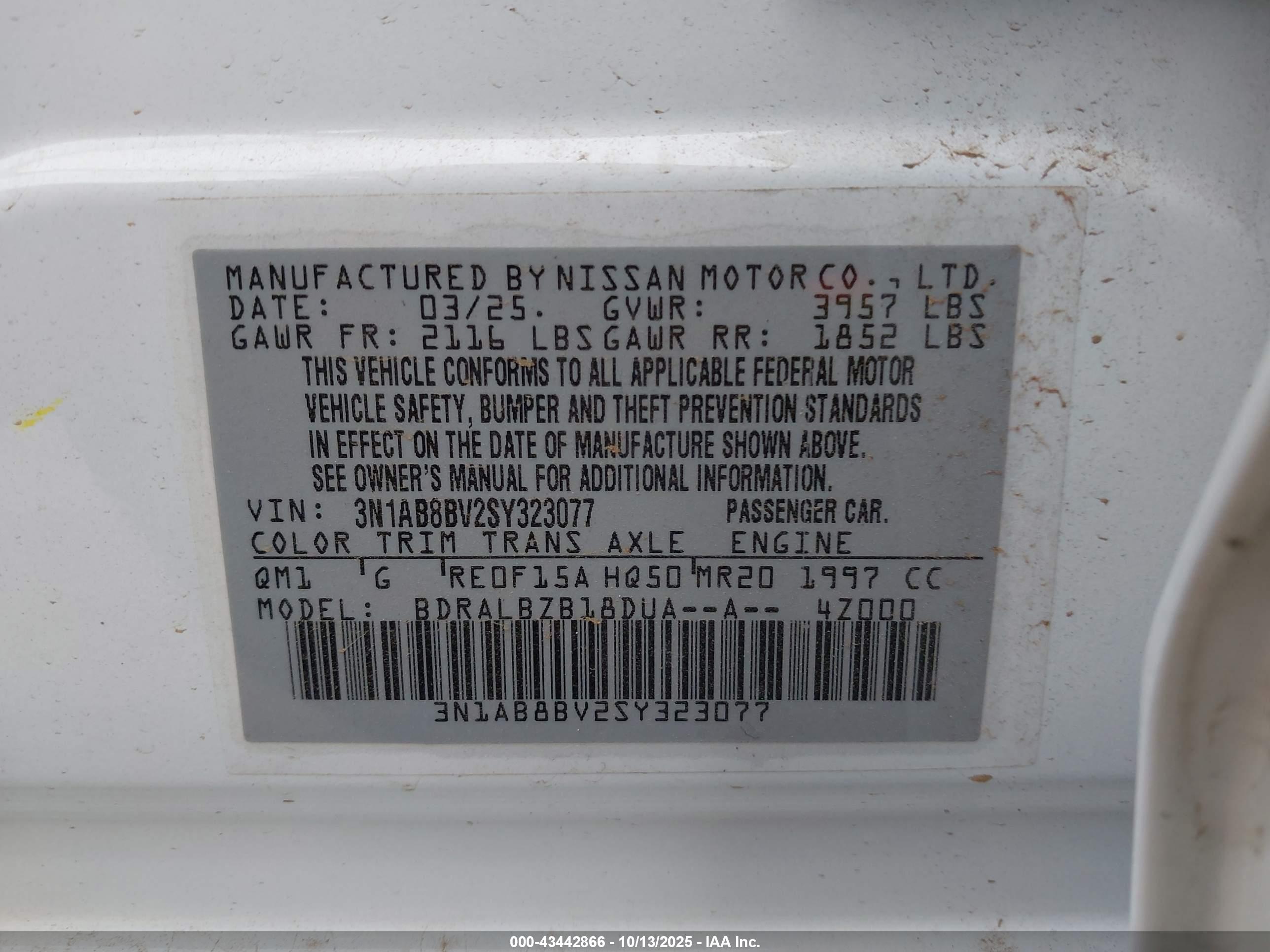 NISSAN SENTRA image 9