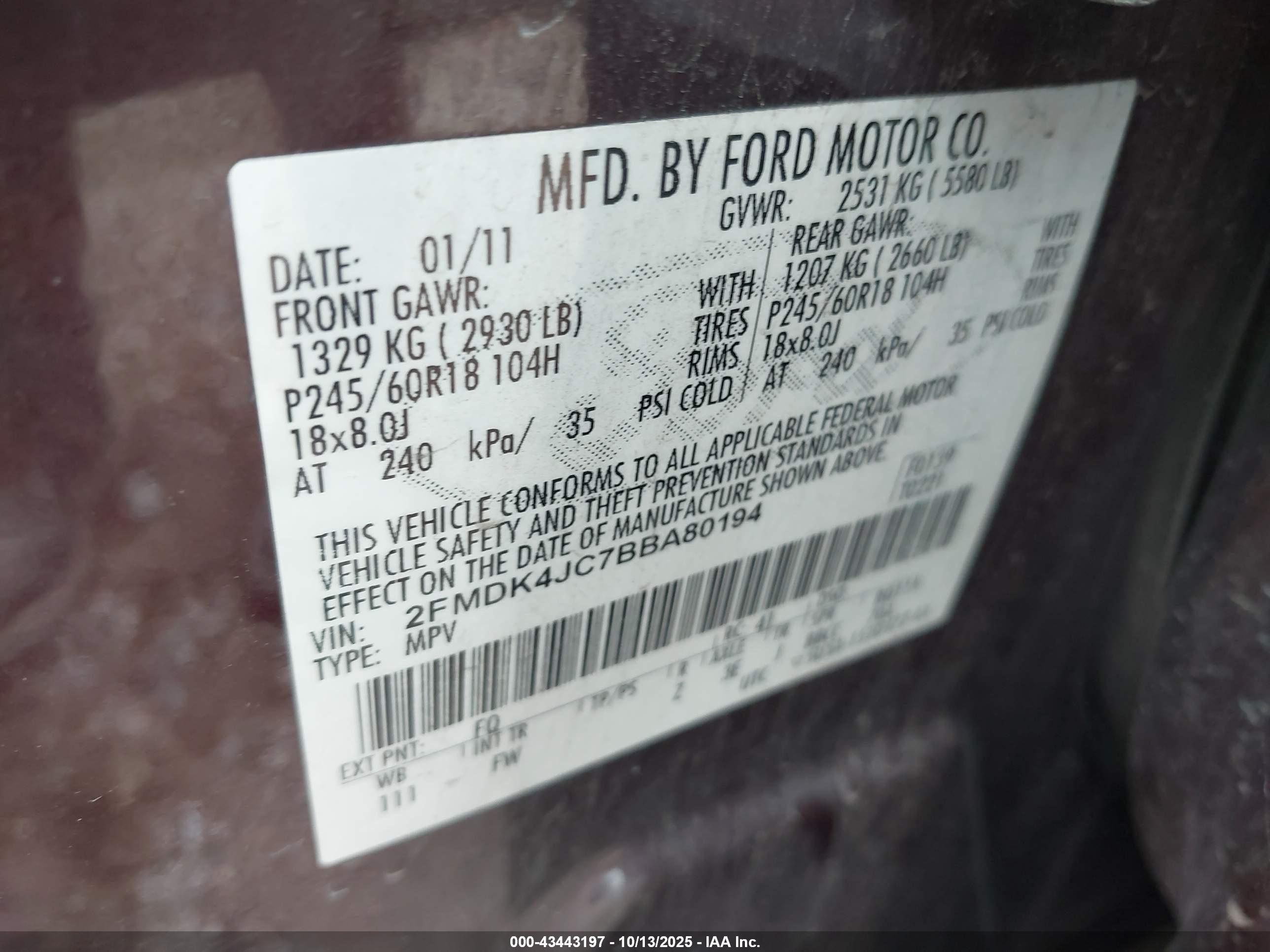 FORD EDGE image 9