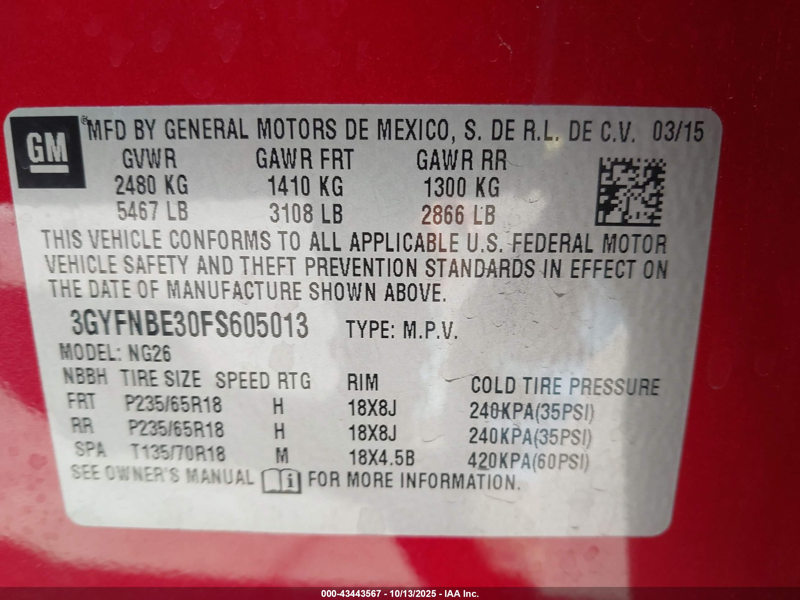 CADILLAC SRX image 9