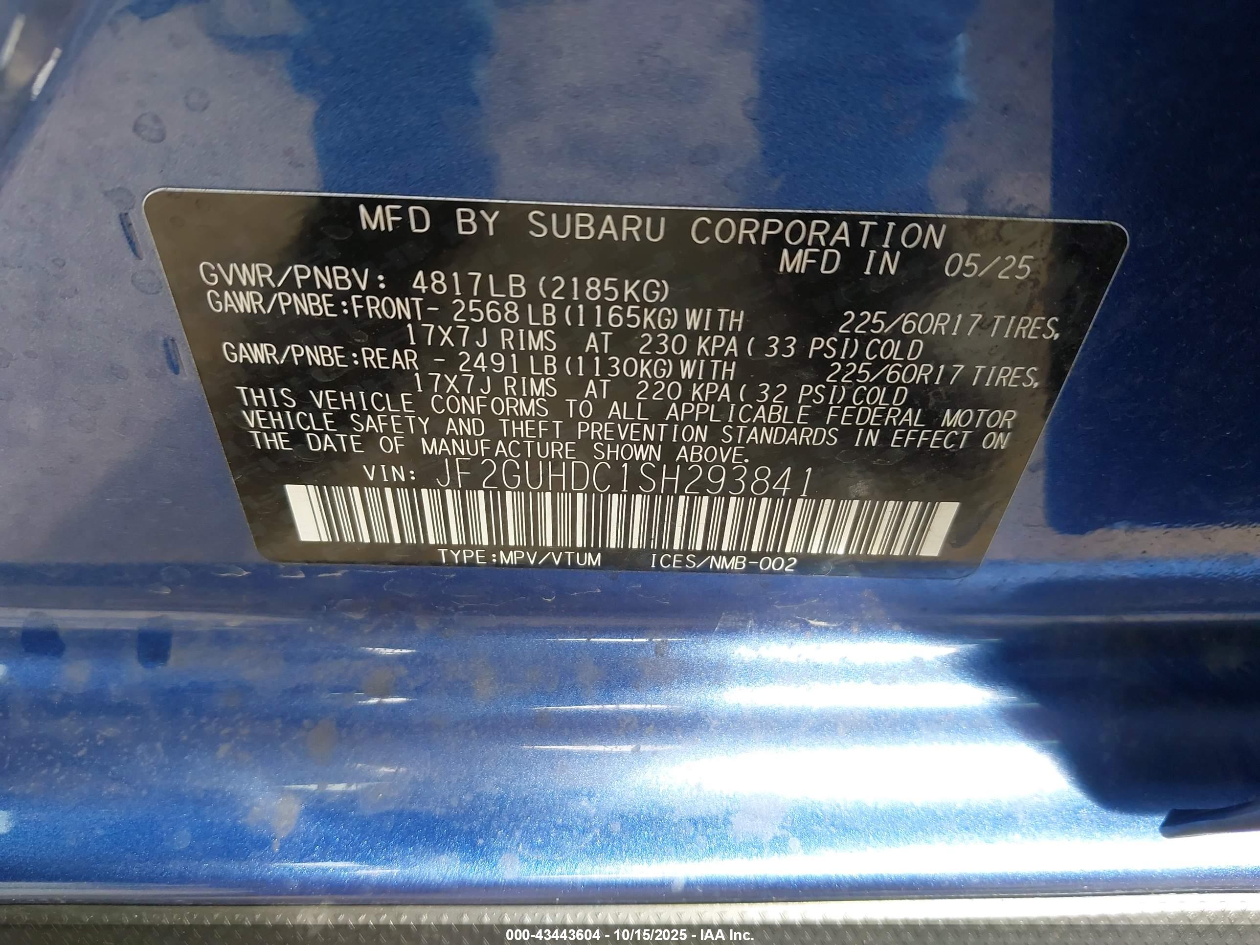 SUBARU CROSSTREK image 9