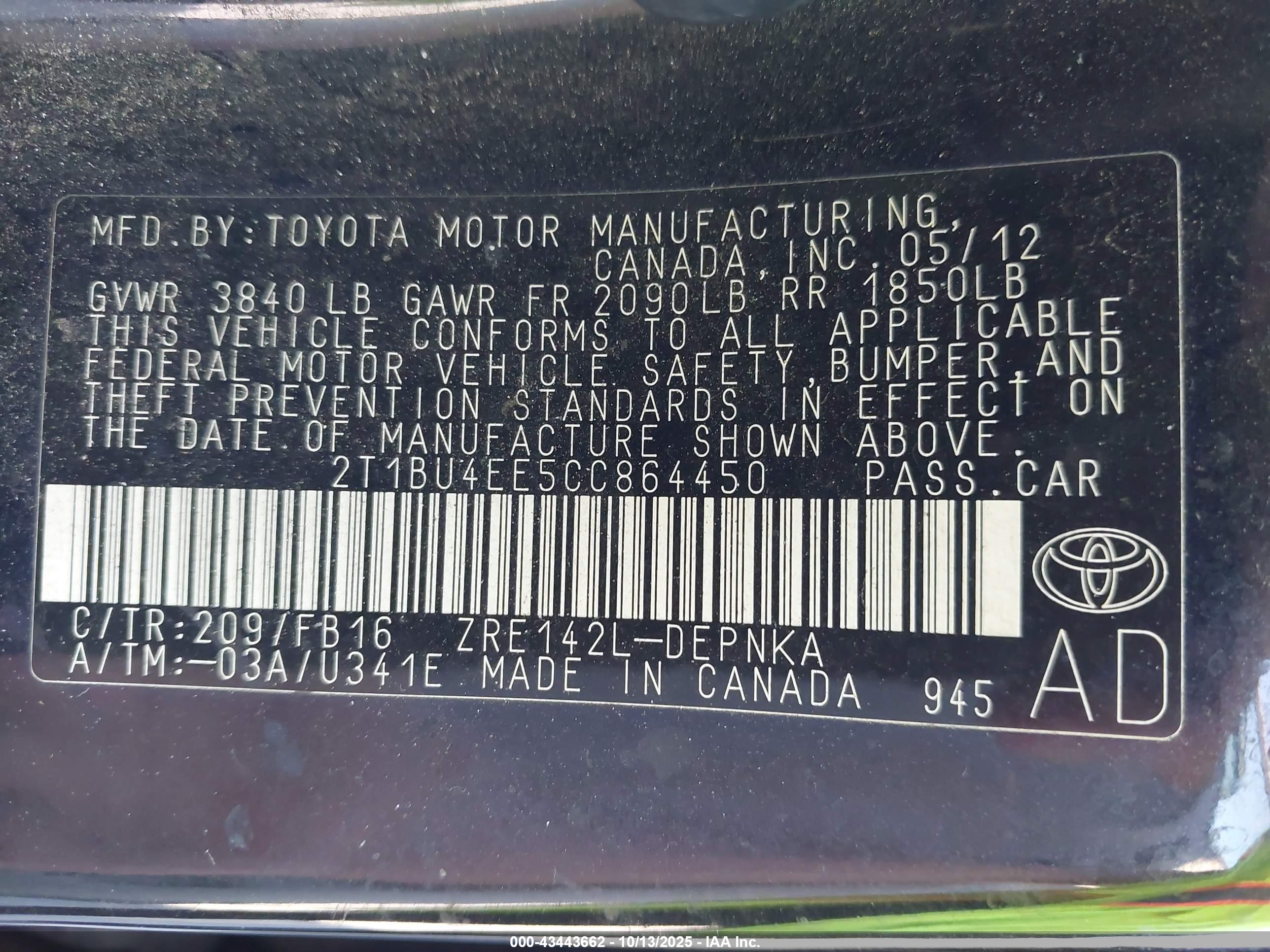 TOYOTA COROLLA image 9