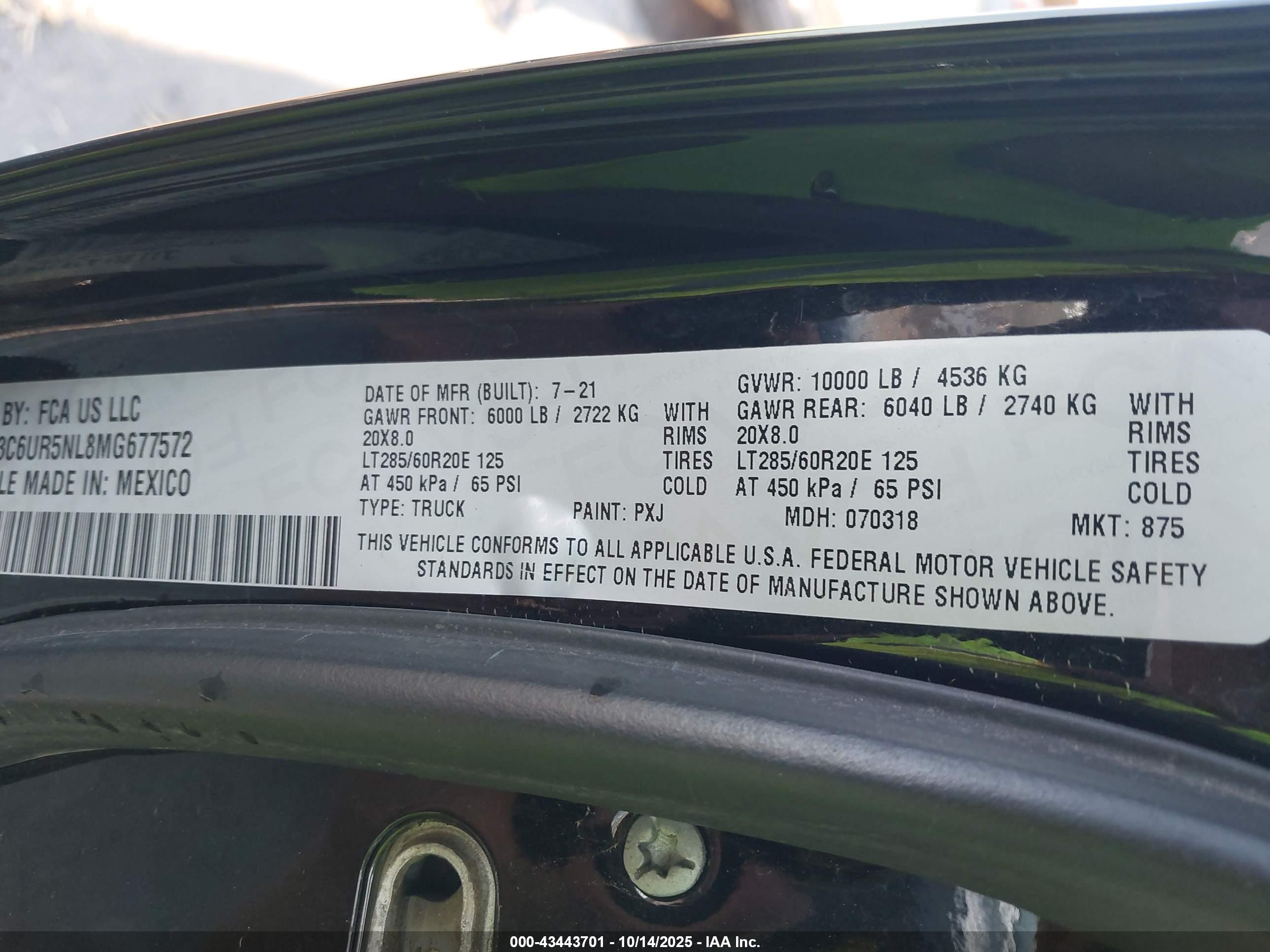 RAM 2500 image 9