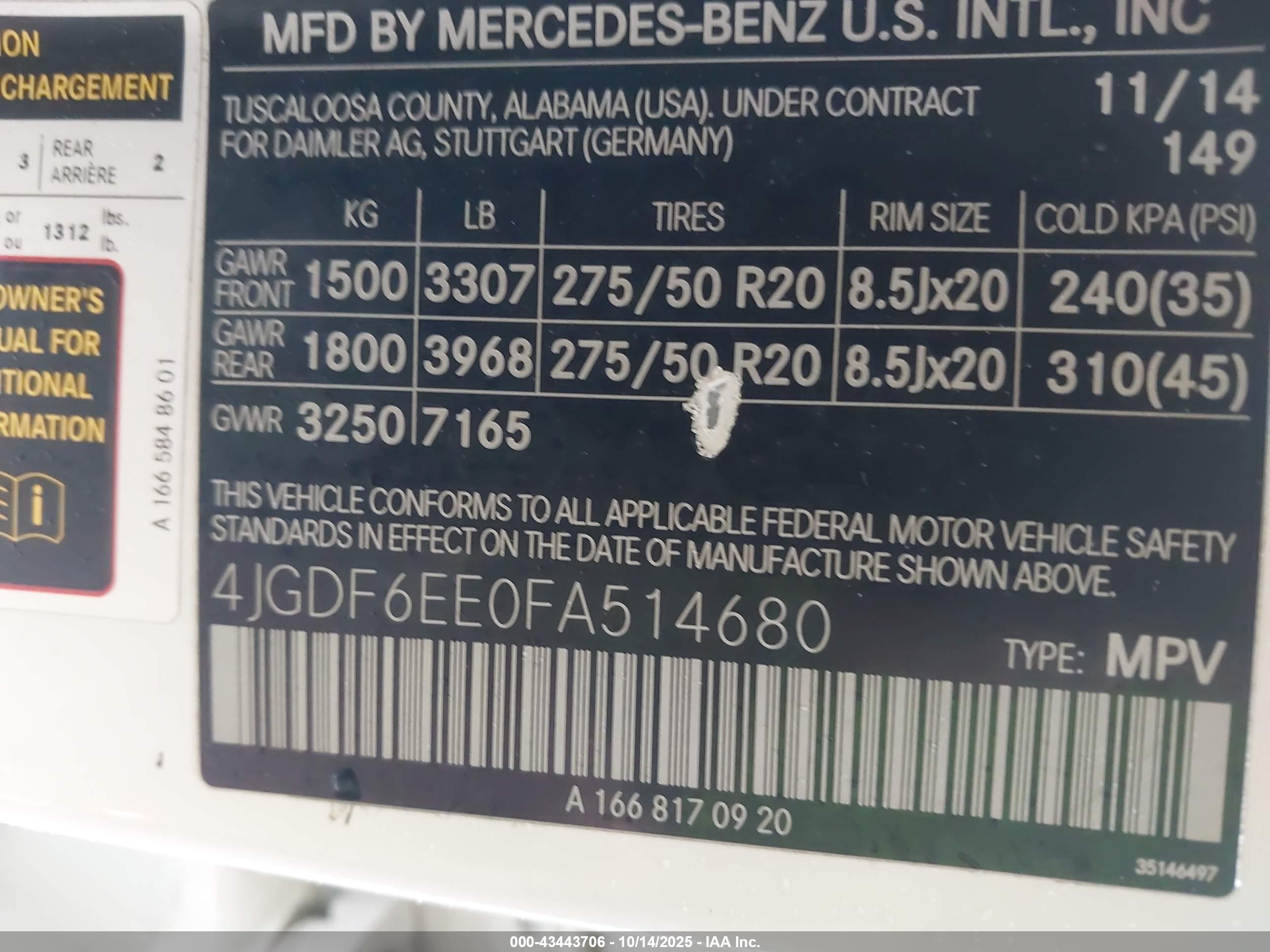MERCEDES-BENZ GL image 9