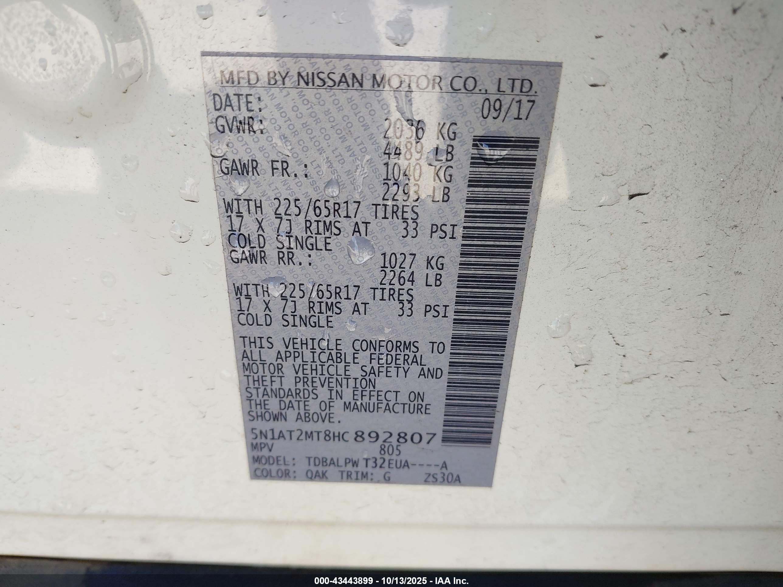 NISSAN ROGUE image 9