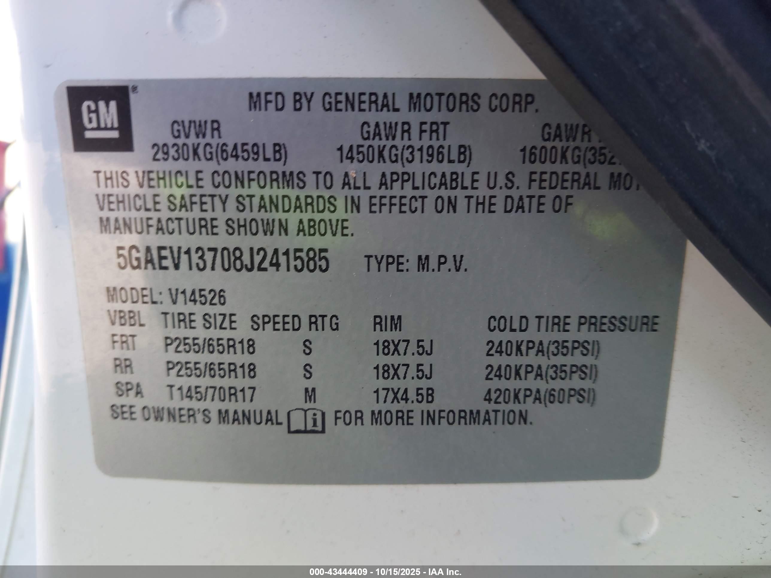 BUICK ENCLAVE image 9
