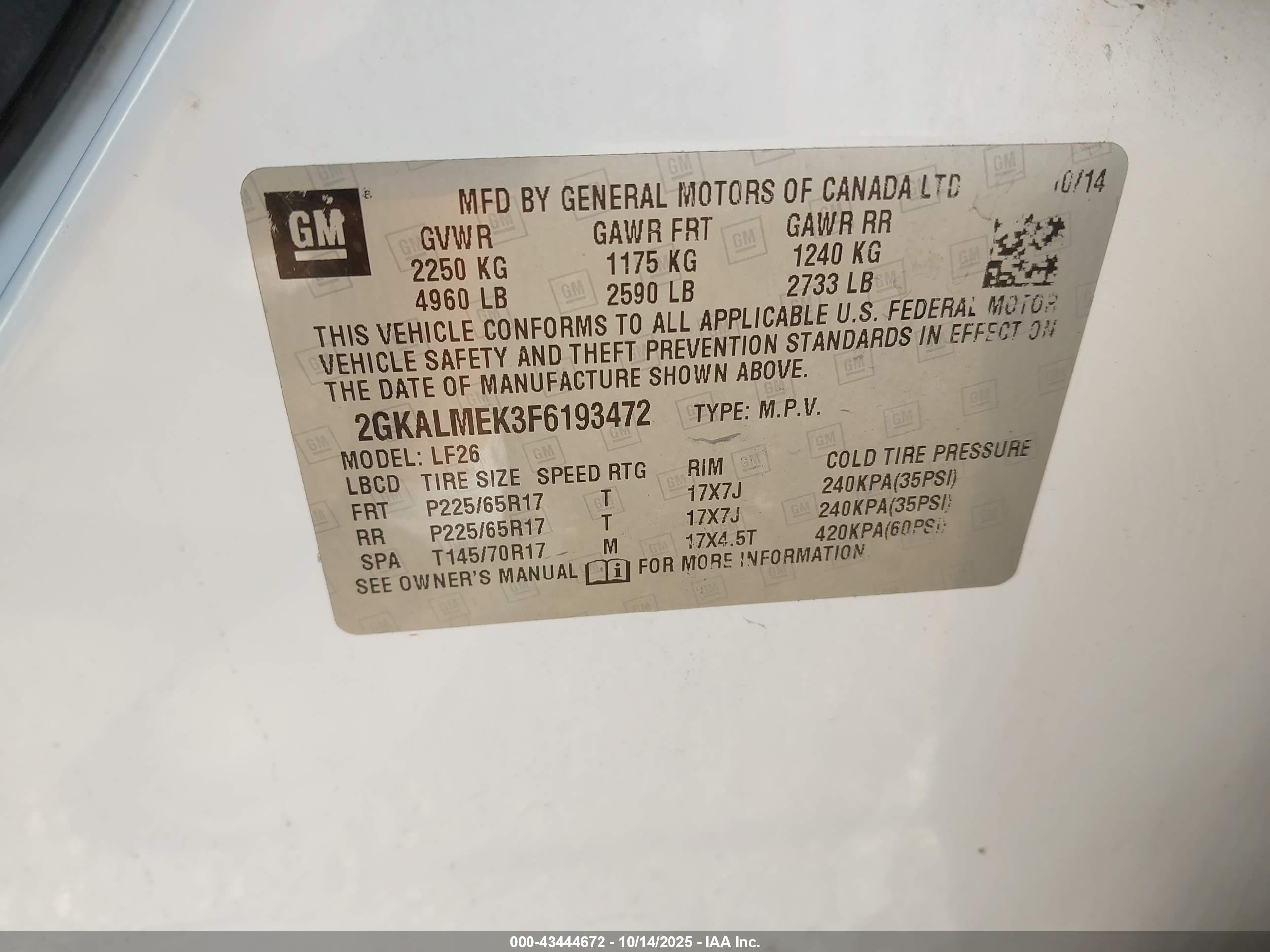 GMC TERRAIN image 9