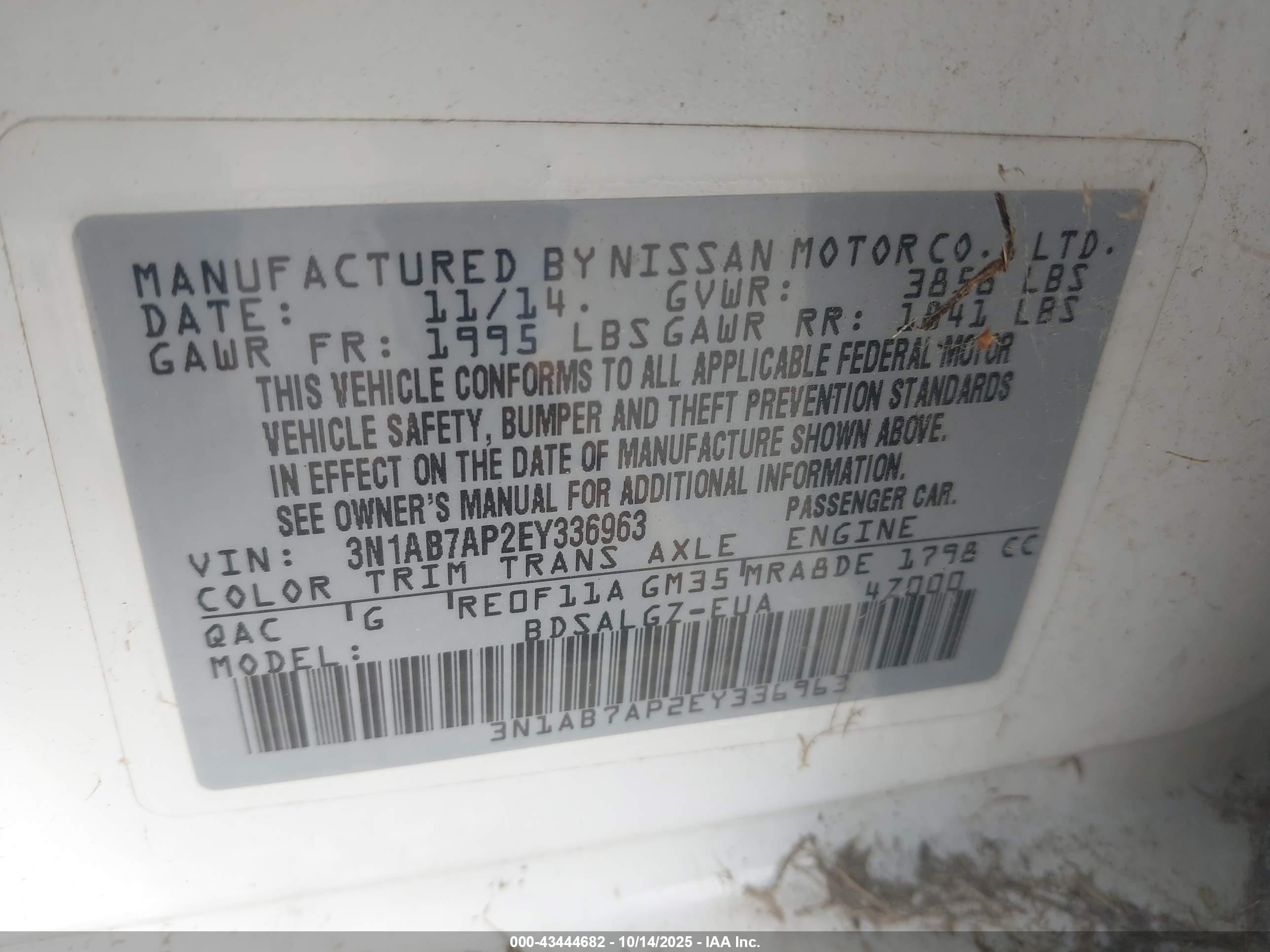 NISSAN SENTRA image 9