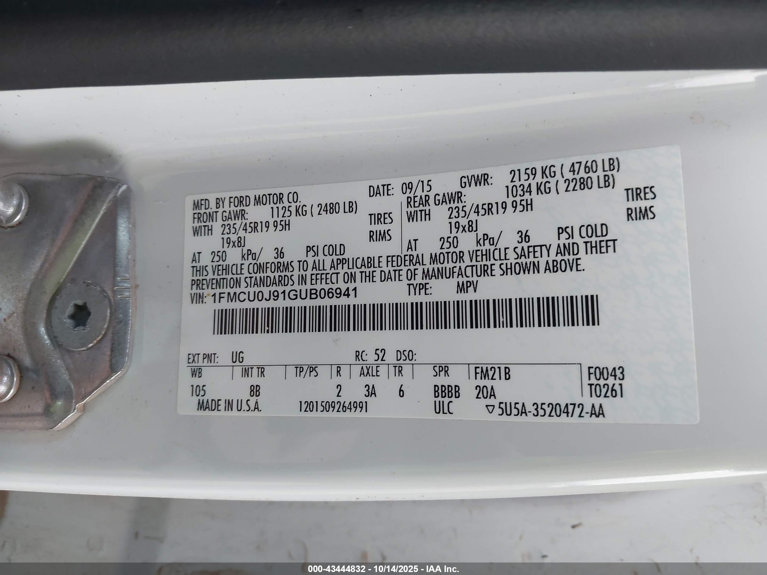 FORD ESCAPE image 9